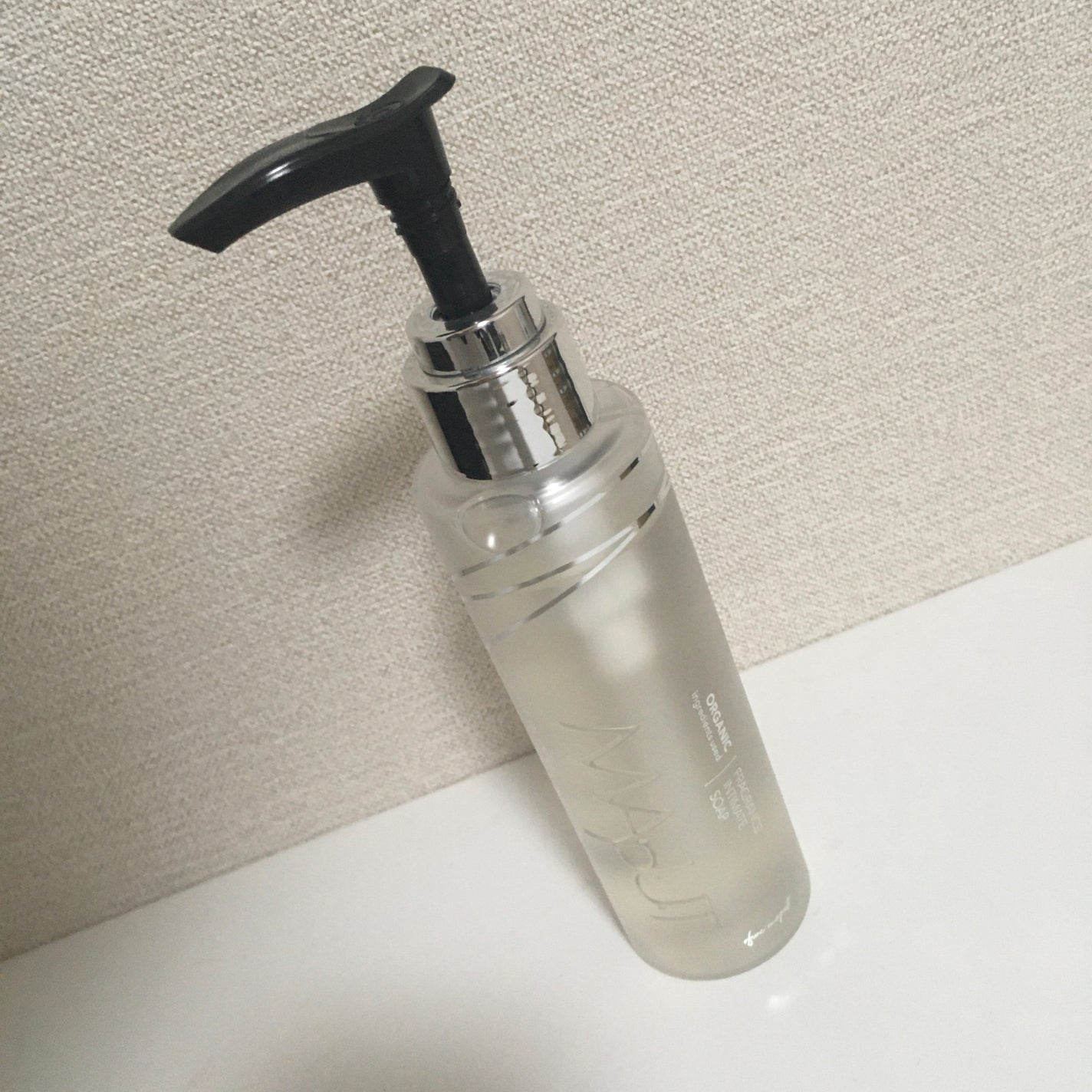 オーガニックフレグランスインティメイトソープ MAPUTI/MAPUTI/デリケートゾーンケアを使ったクチコミ(1枚目)