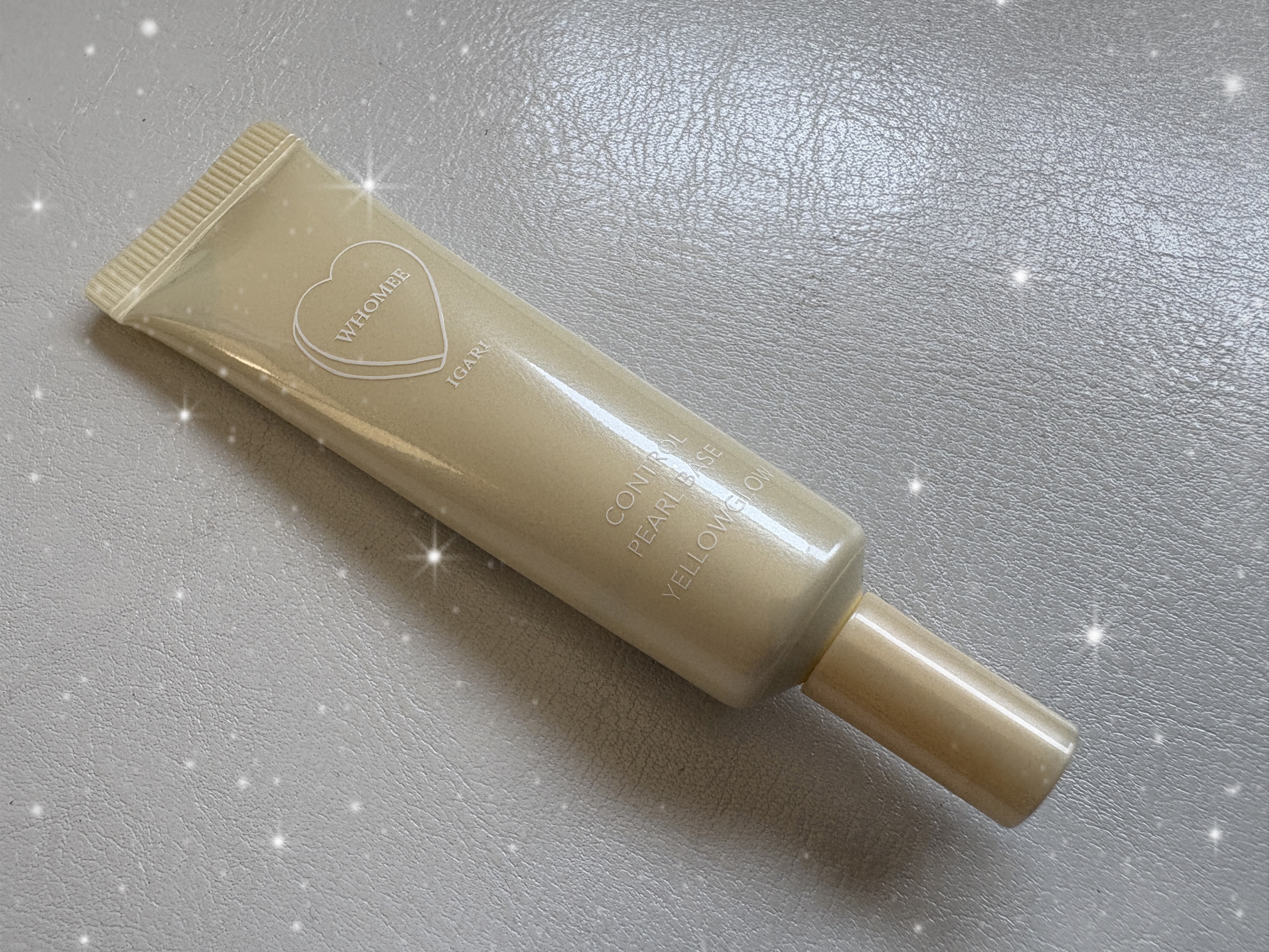 フーミー コントロールカラーベースN yellow glow(イエローグロウ)/WHOMEE/化粧下地を使ったクチコミ（1枚目）