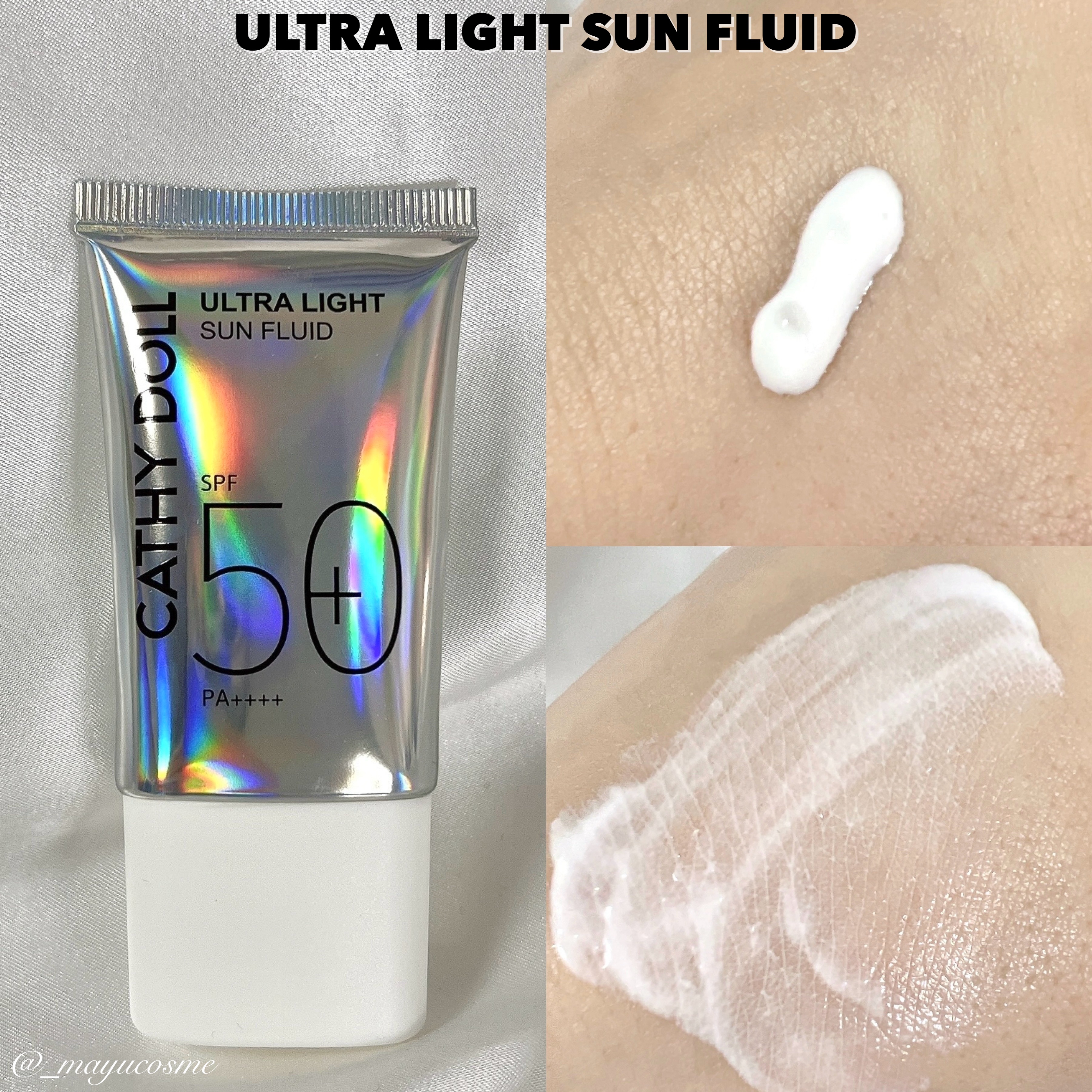 ウルトラライト サンミスト/CathyDoll/日焼け止めミスト・スプレーを使ったクチコミ（2枚目）