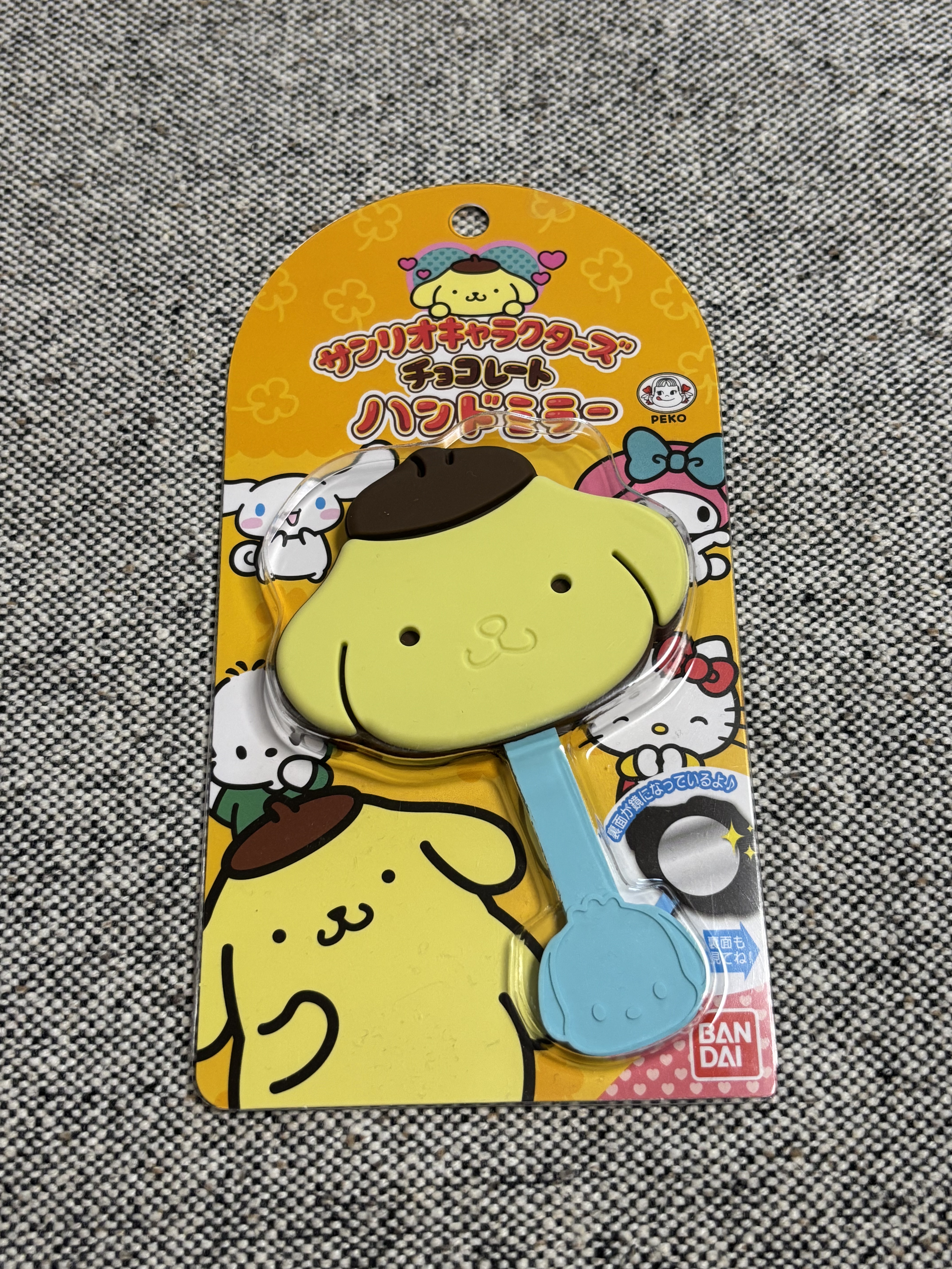 サンリオキャラクターズチョコレートハンドミラー/バンダイ/その他化粧小物を使ったクチコミ（1枚目）