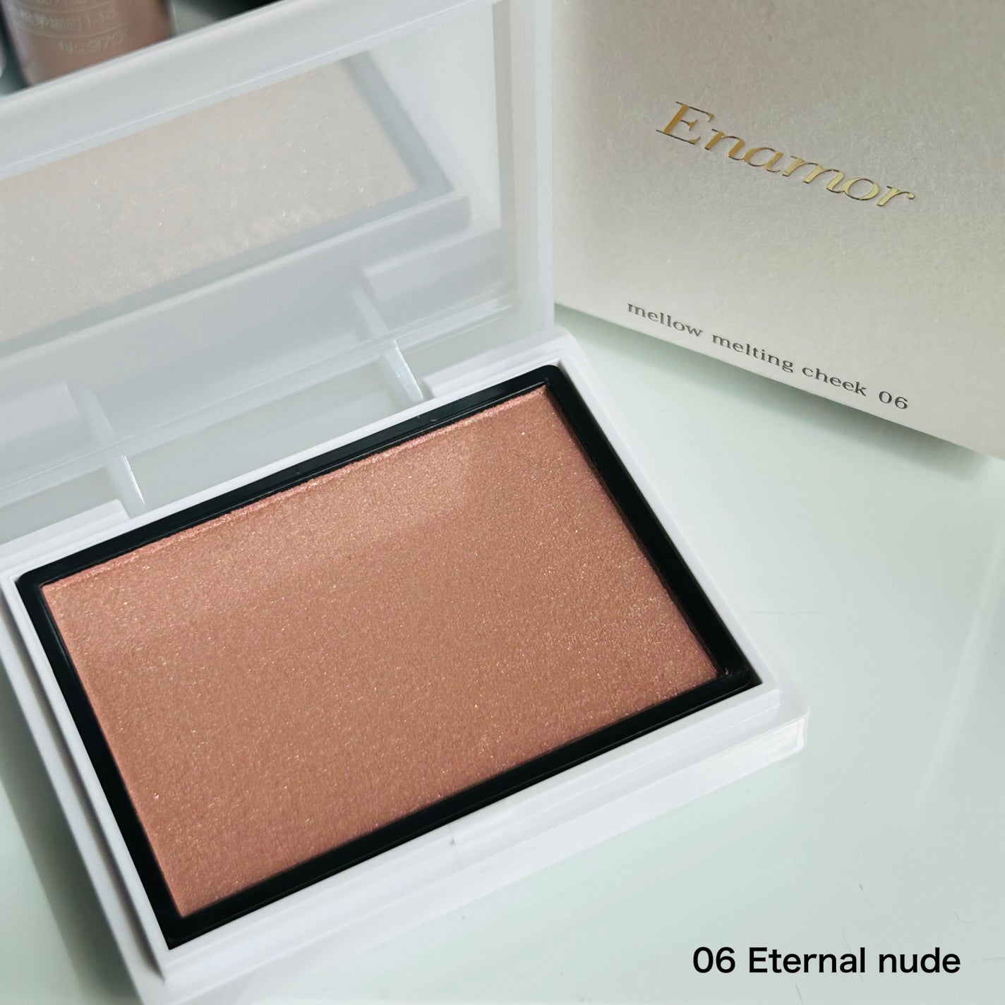 メロウメルティングチーク/Enamor/パウダーチークを使ったクチコミ(4枚目)