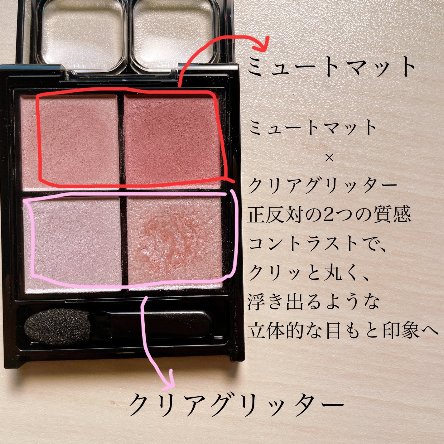 ケイト ポッピングシルエットシャドウ/KATE/アイシャドウパレットを使ったクチコミ(4枚目)