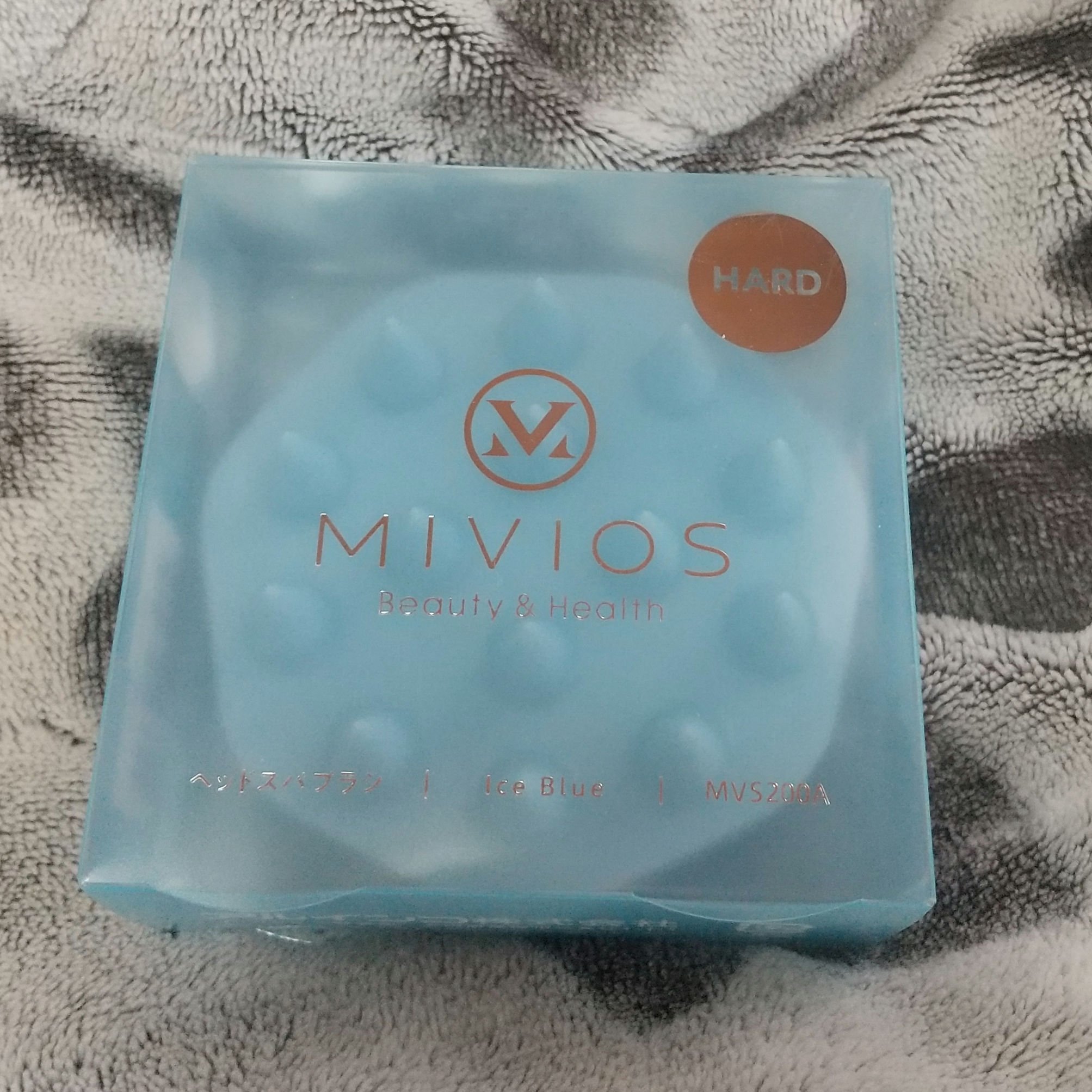 ヘッドスパブラシ/MIVIOS/ヘアケアグッズを使ったクチコミ（1枚目）