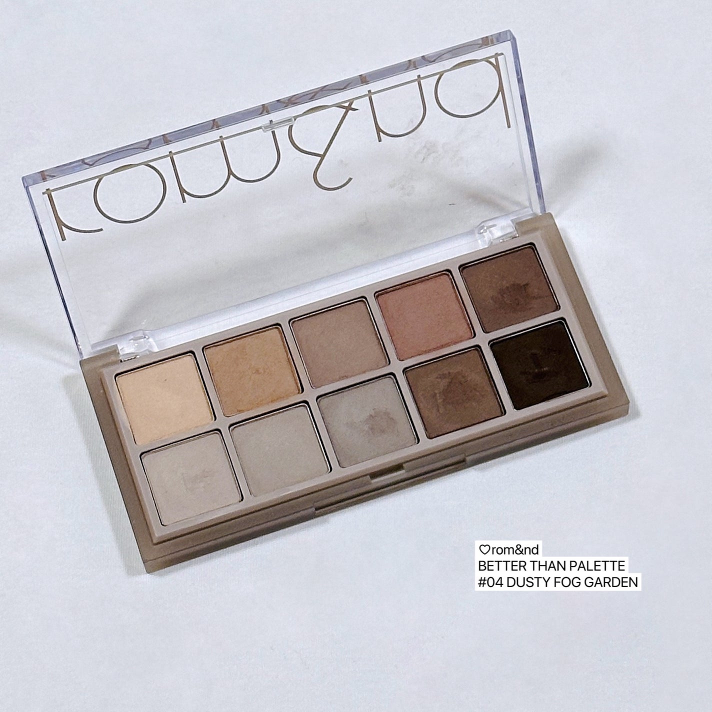 ベターザンパレット/rom&nd/アイシャドウパレットを使ったクチコミ(7枚目)