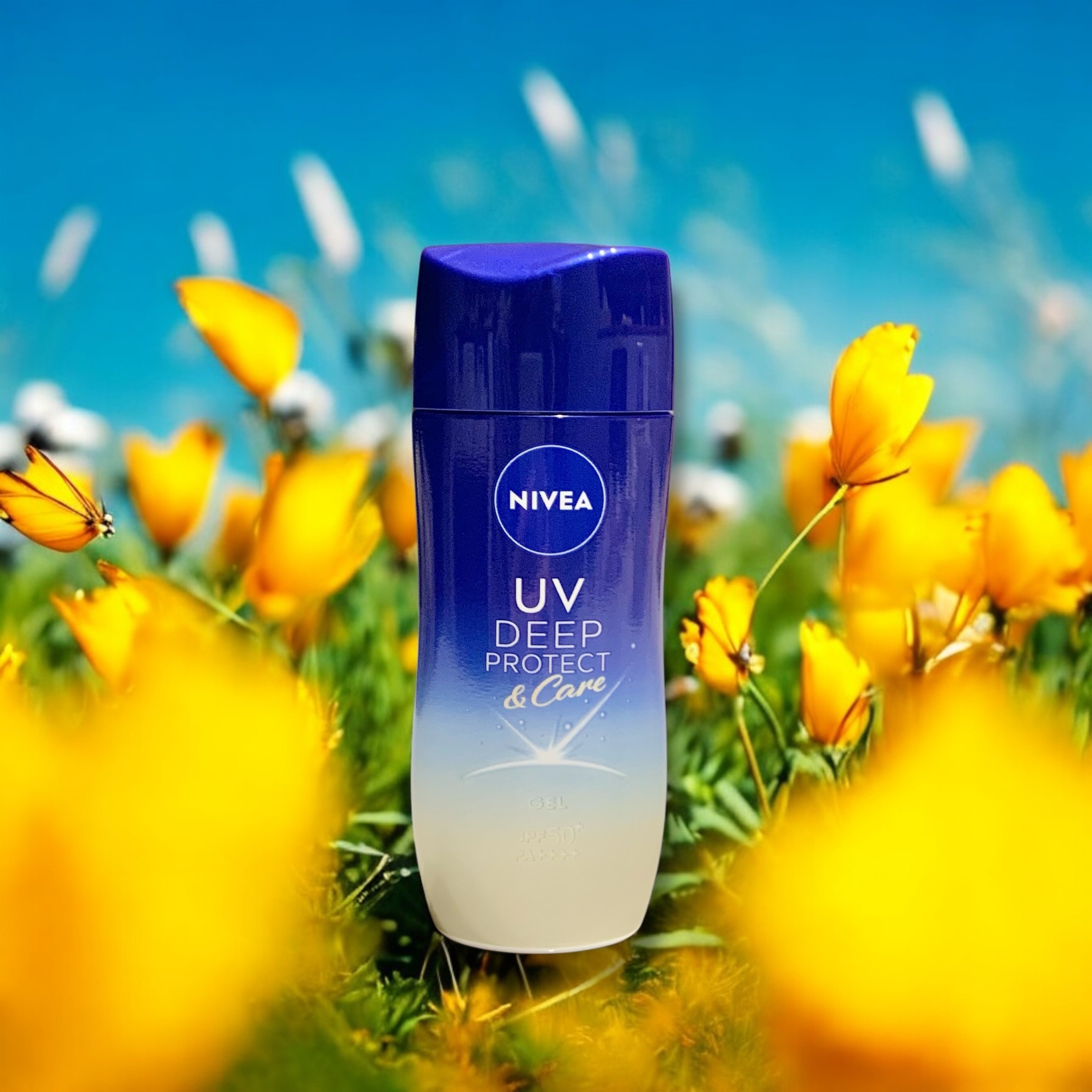 ニベアUV ディープ プロテクト＆ケア ジェル/ニベア/日焼け止めジェルを使ったクチコミ（1枚目）