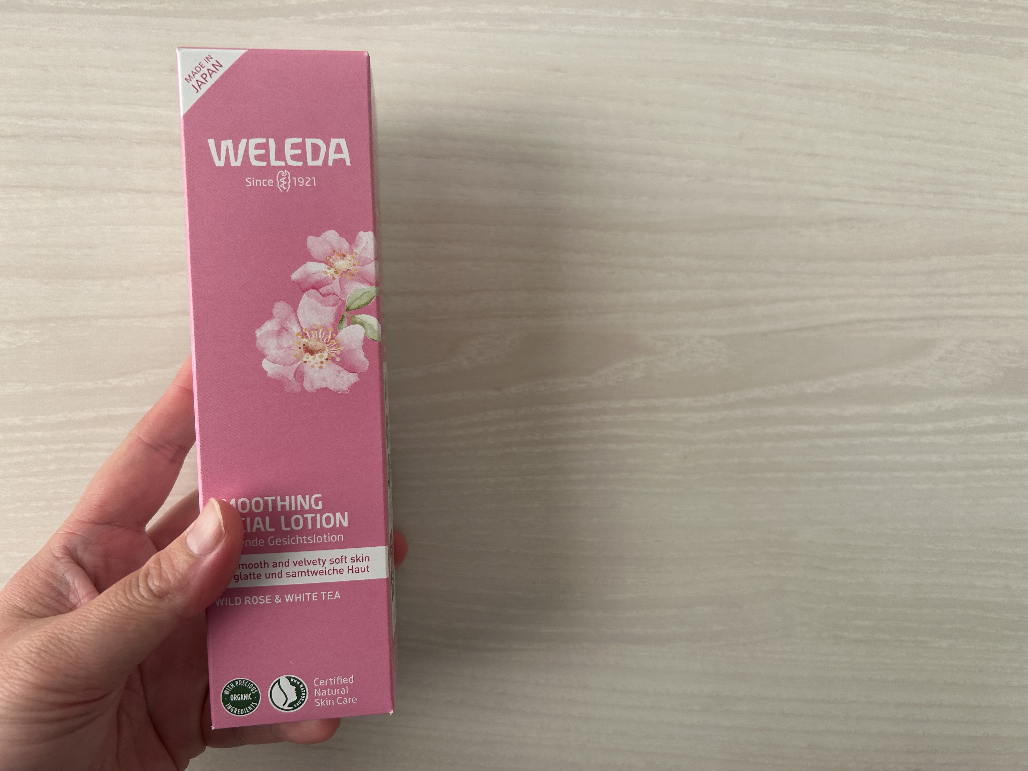 ワイルドローズ スムージングローション/WELEDA/化粧水を使ったクチコミ（1枚目）