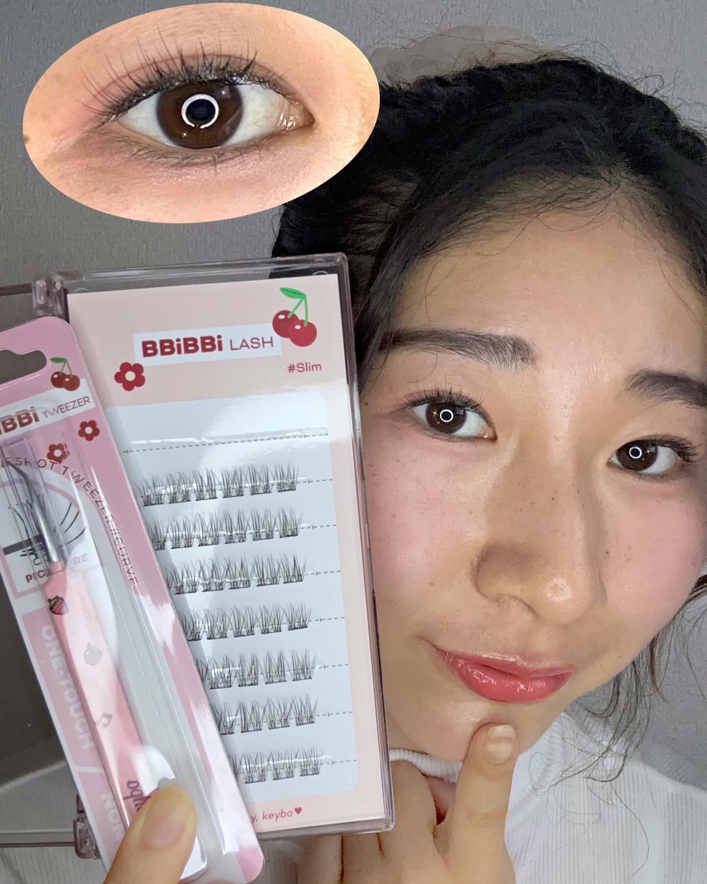 keybo BBiBBi LASH/keybo/つけまつげを使ったクチコミ(3枚目)