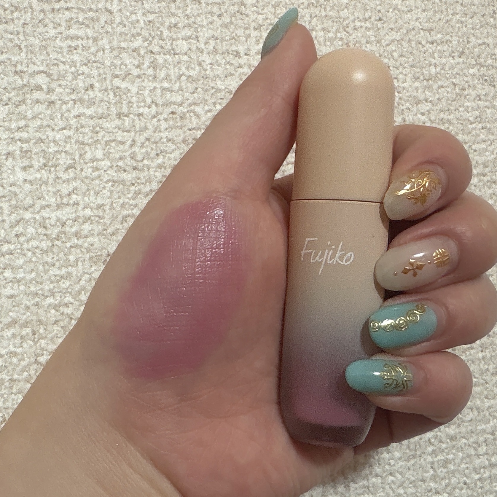 メロメロチーク/Fujiko/リキッドチークを使ったクチコミ（2枚目）