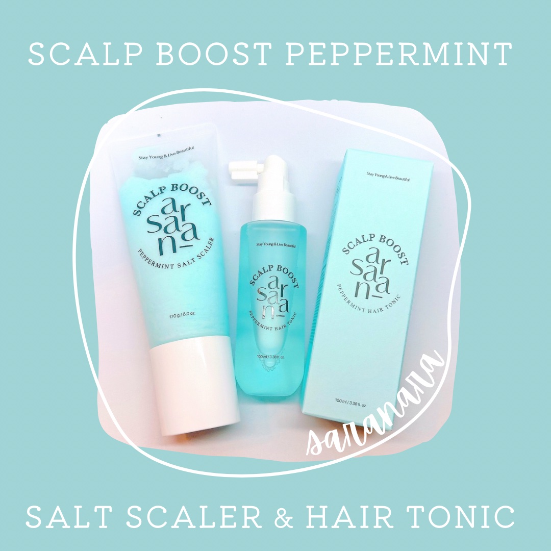 スカルプブースト ペパーミントソルト スケーラー/SARANARA/頭皮クレンジングを使ったクチコミ（1枚目）