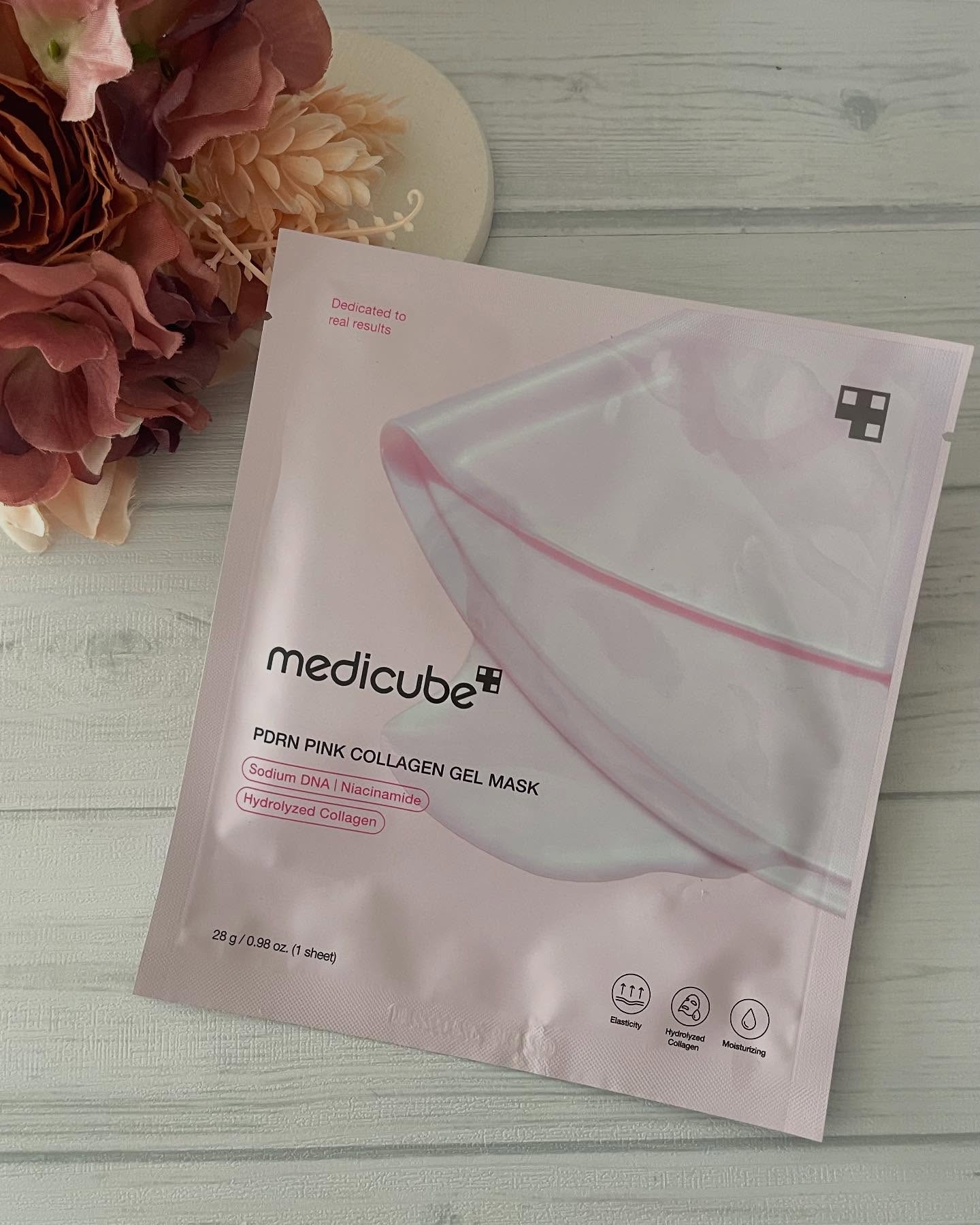PDRNピンクコラーゲンゲルマスク/MEDICUBE/シートマスク・パックを使ったクチコミ（2枚目）