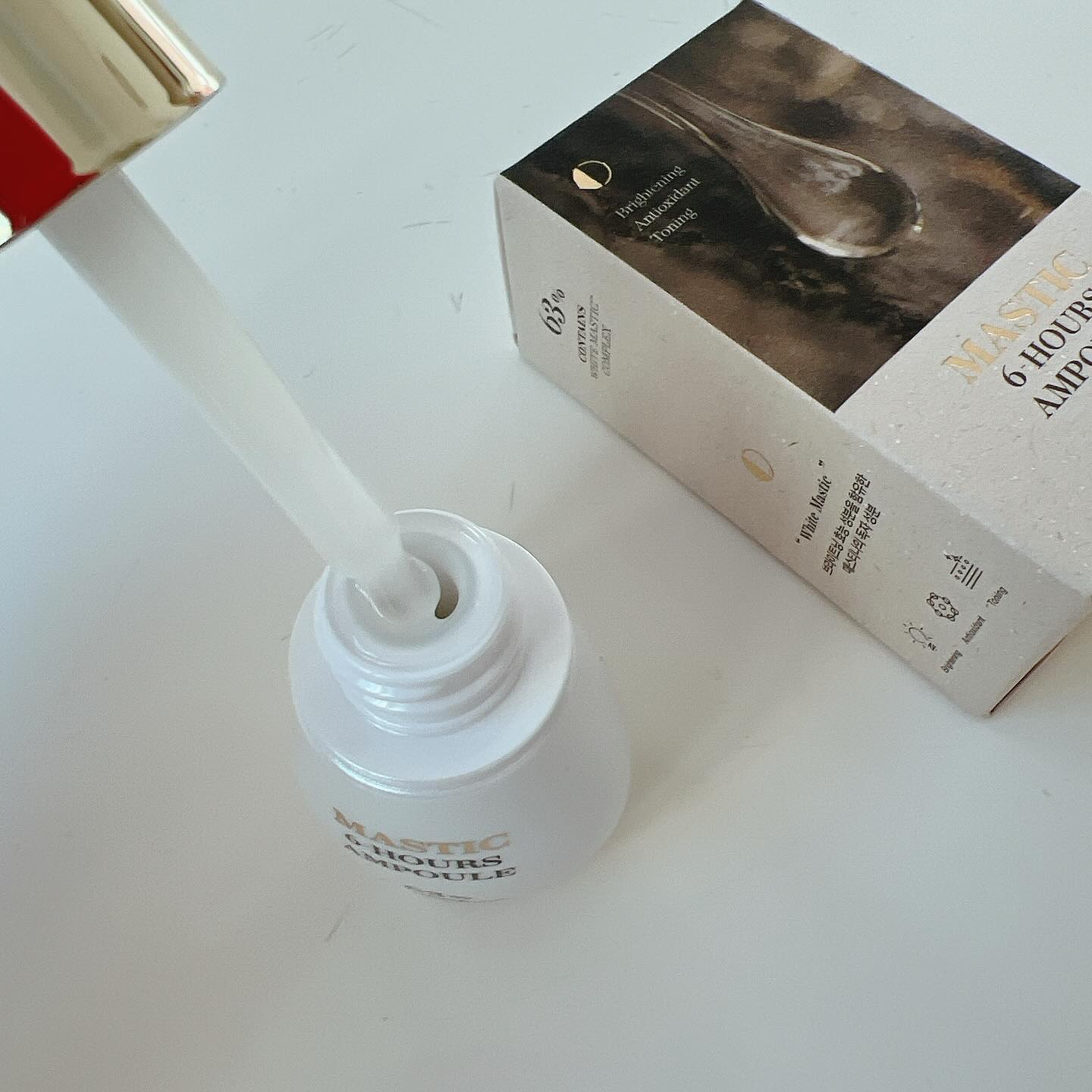 Mastic 6 Hours Ampoule /Mastina/美容液を使ったクチコミ（3枚目）