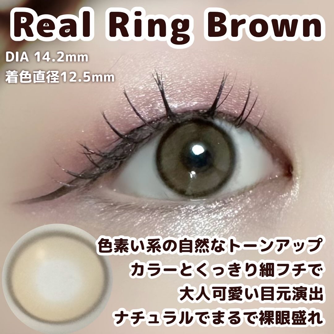 Real Ring 1day/OLENS/ワンデー(1DAY)カラコンを使ったクチコミ(5枚目)