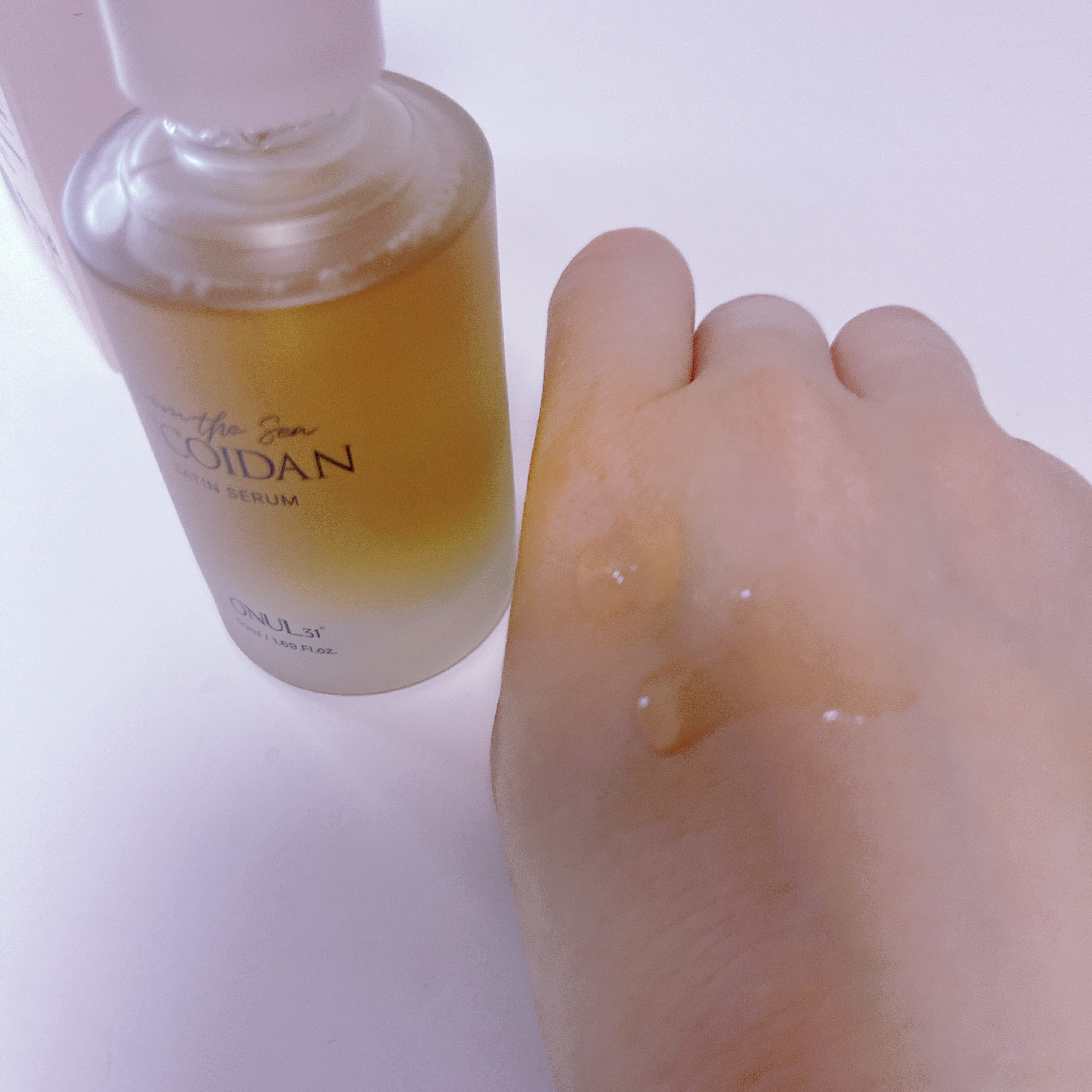 フコイダンサテンセラム/ONUL31/美容液を使ったクチコミ（2枚目）