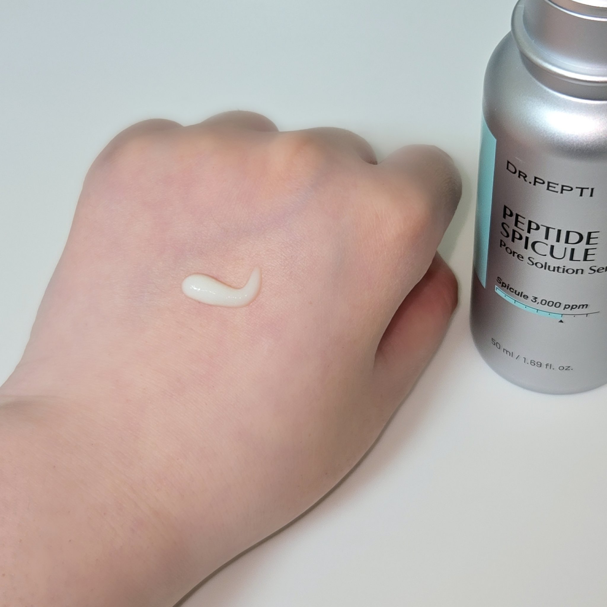 ペプチドスピキュールポアソリューションセラム/DR.PEPTI/美容液を使ったクチコミ（3枚目）
