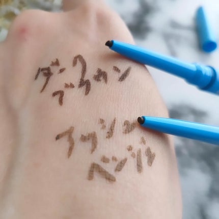 「密着アイライナー」極細クリームペンシル/デジャヴュ/ペンシルアイライナーを使ったクチコミ(5枚目)