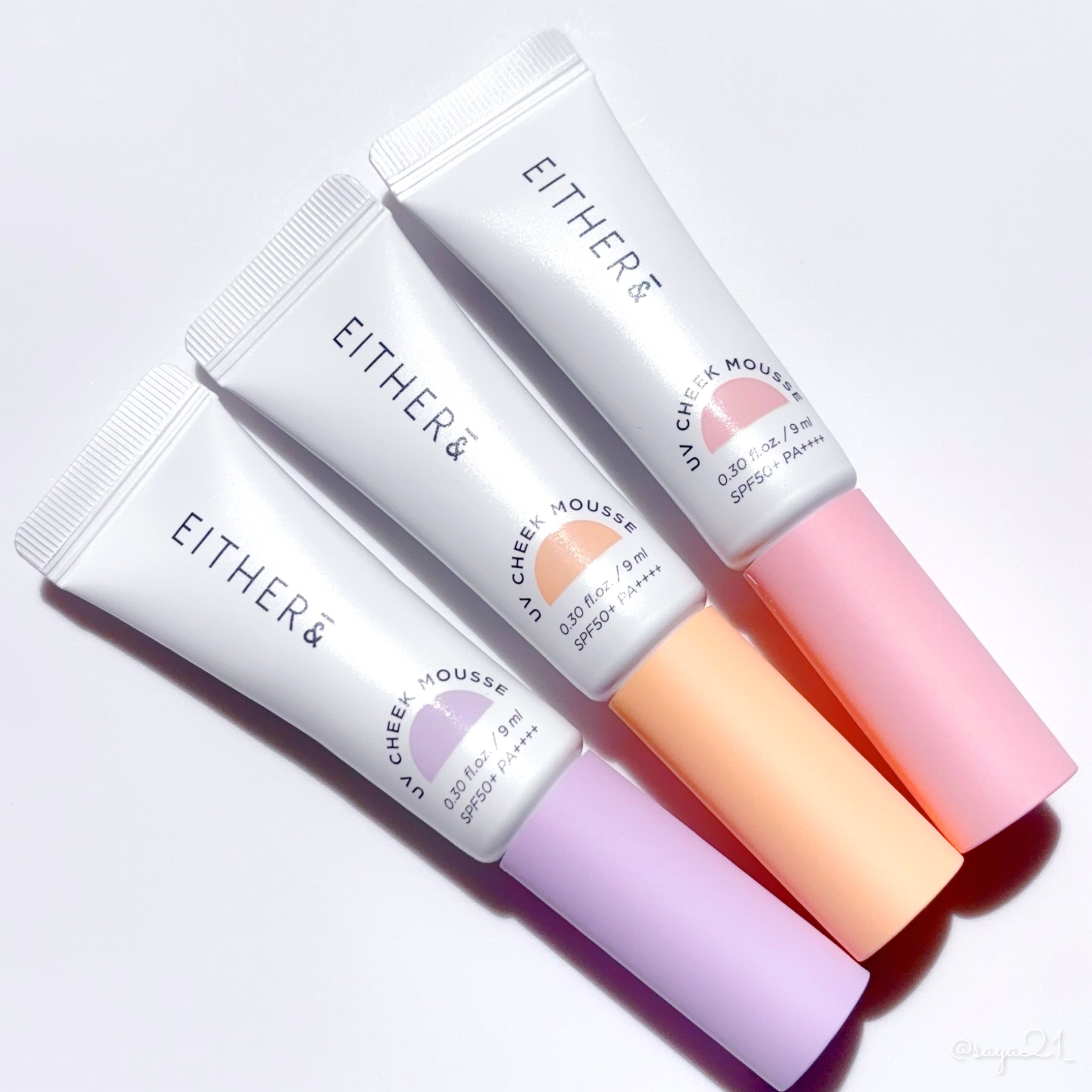 UVチークムース/EITHER＆/ジェル・クリームチークを使ったクチコミ（2枚目）