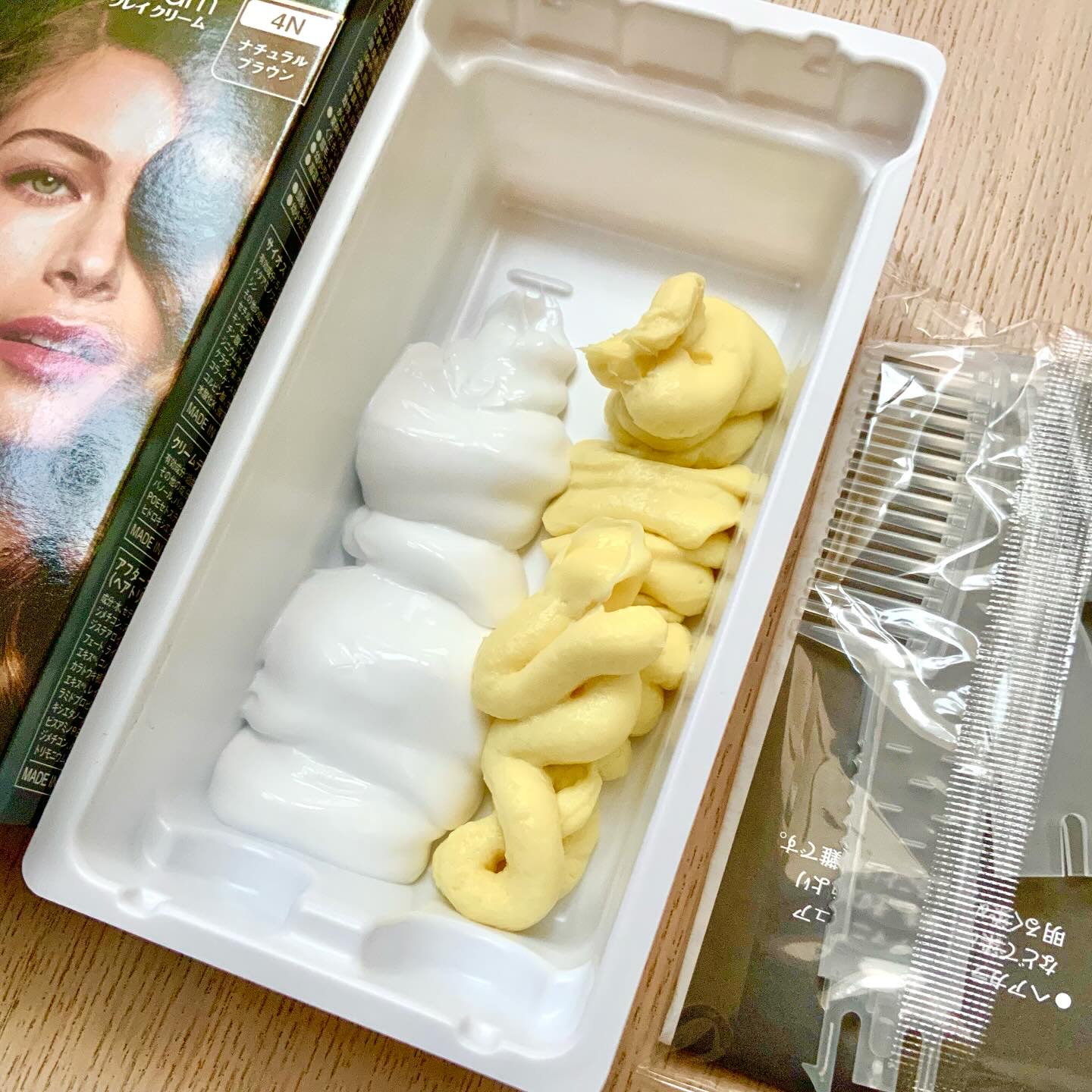 クレイクリーム/サイオス/ヘアカラーを使ったクチコミ（2枚目）