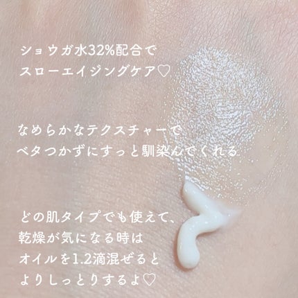 ジンジャーアクアリリーフクリーム/Bonajour/フェイスクリームを使ったクチコミ(2枚目)