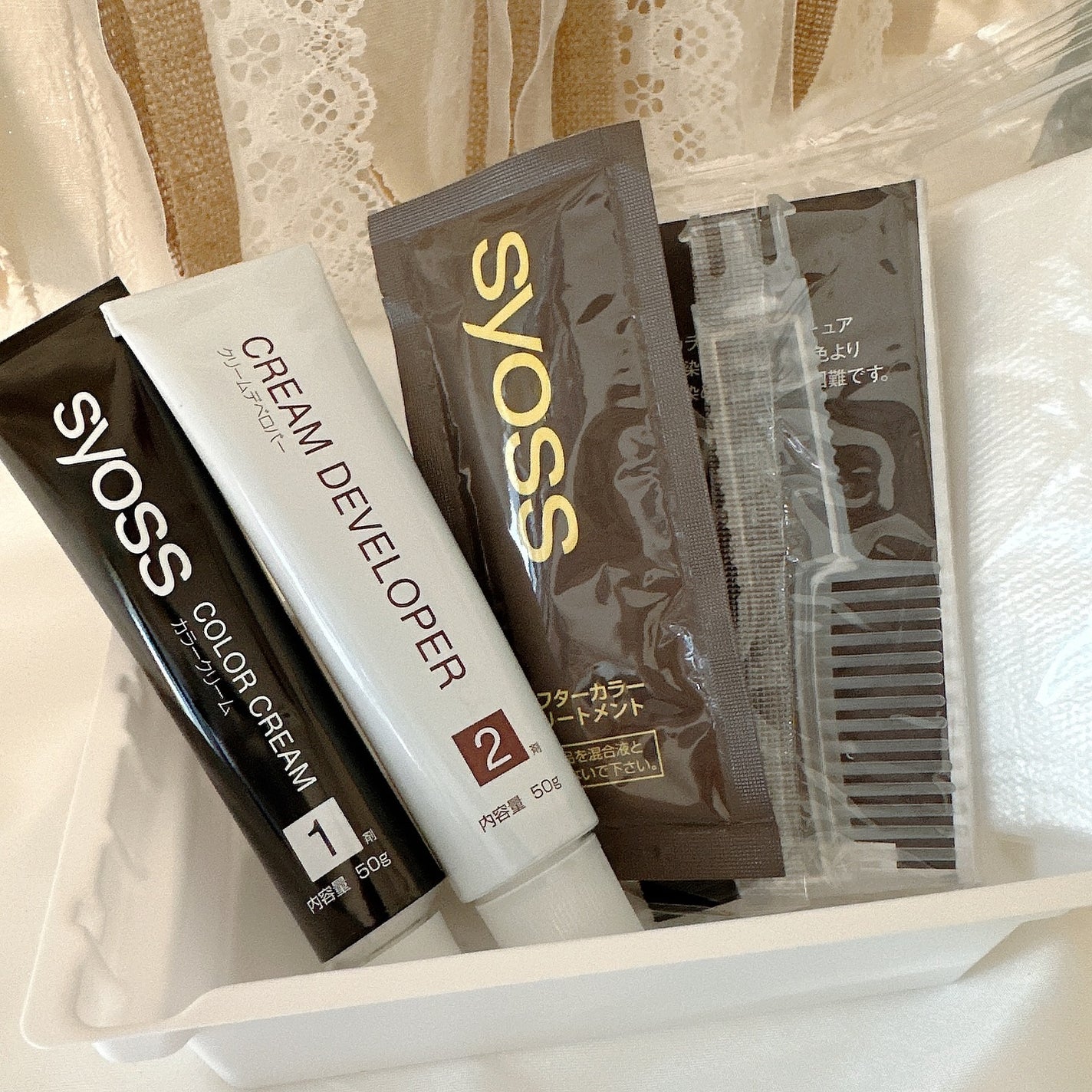 クレイクリーム/サイオス/ヘアカラーを使ったクチコミ(8枚目)