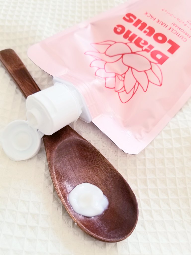 ロータス キューティクルヘアパック まとまり ティー＆シトラスの香り/ダイアン/ヘアマスク・ヘアパックを使ったクチコミ（2枚目）