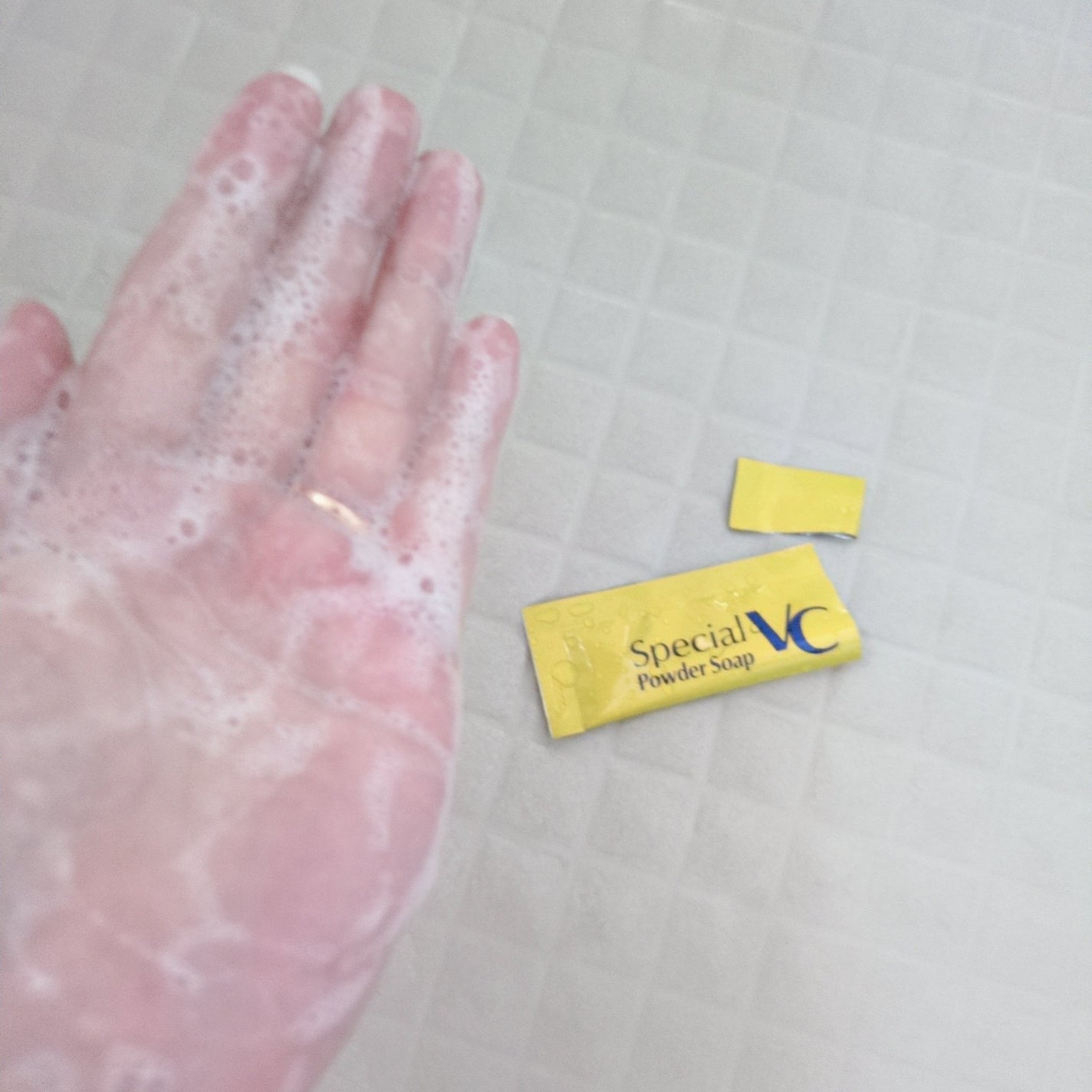 スペシャルパウダーソープVC/Cure/洗顔パウダーを使ったクチコミ(5枚目)