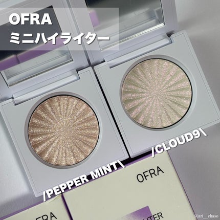 OFRA mini Highlighter/Ofra Cosmetics/パウダーハイライトを使ったクチコミ(2枚目)