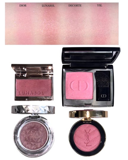DECORTÉ・LUNASOL・Dior・YVES SAINT LAURENT BEAUTEのパウダー DECORTÉ・LUNASOL・Dior・YVES SAINT LAURENT BEAUTEのパウダー