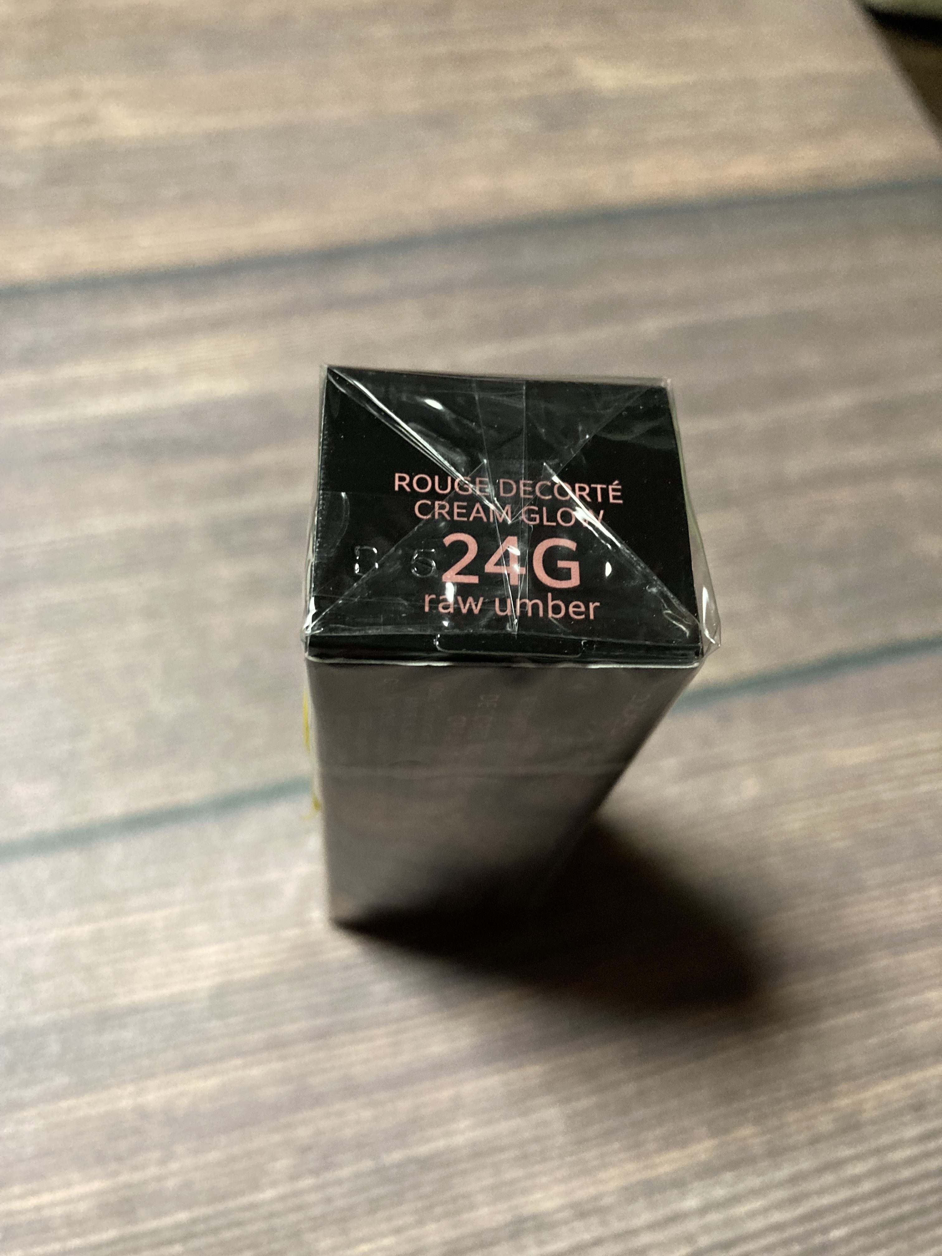 ルージュデコルテ　クリームグロウ 24G raw umber/DECORTÉ/口紅を使ったクチコミ（3枚目）