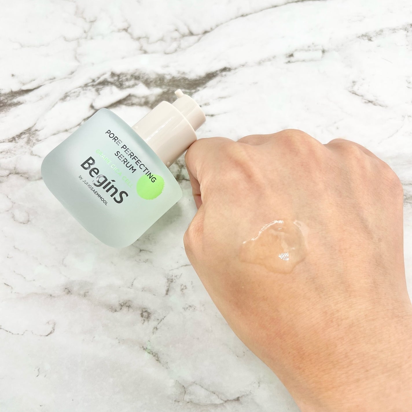 Pore Perfecting Serum/BeginS by JUNGSAEMMOOL/美容液を使ったクチコミ(2枚目)