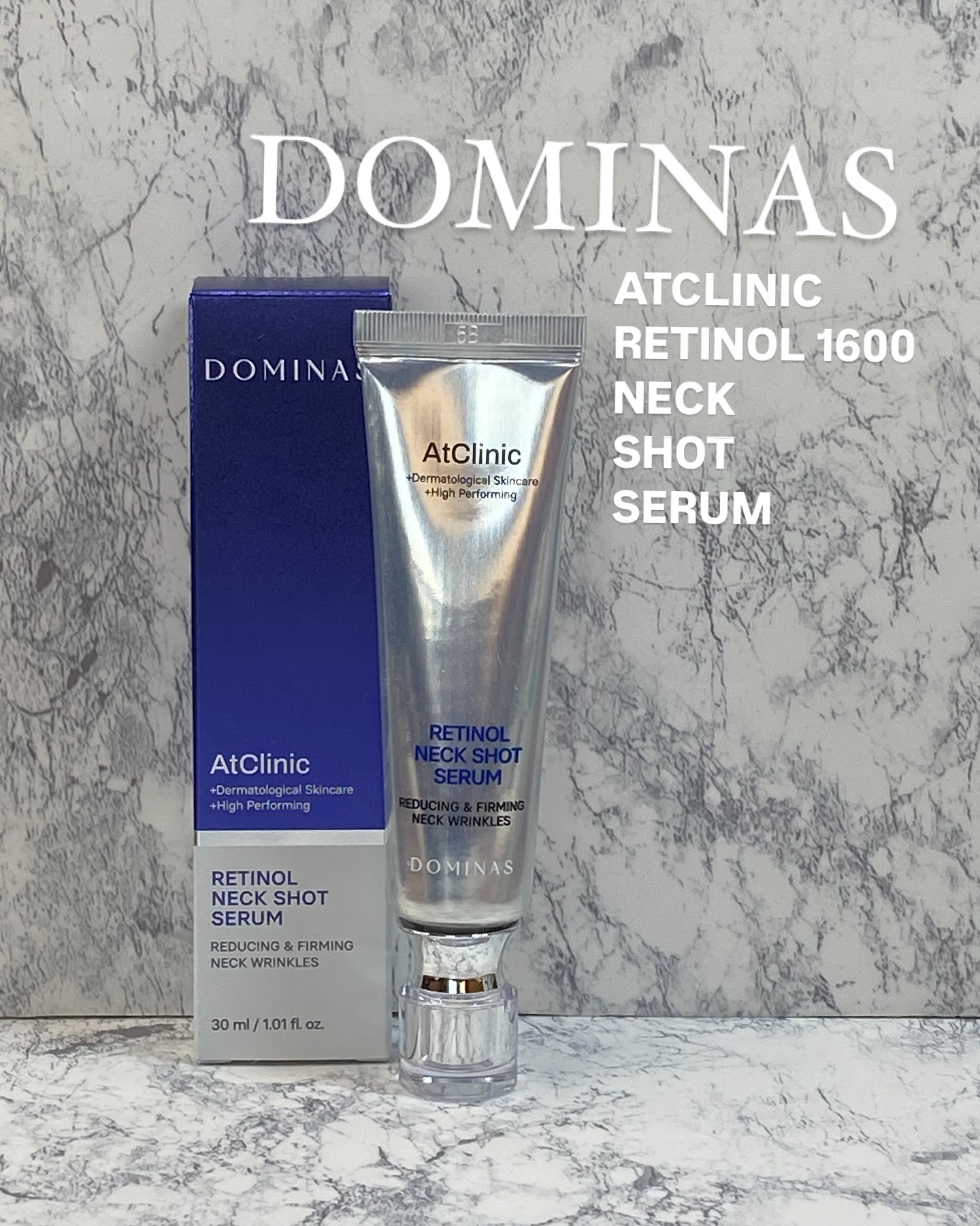 アットクリニック レチノール1600 ネックショット セラム/DOMINAS/ネック・デコルテケアを使ったクチコミ（1枚目）