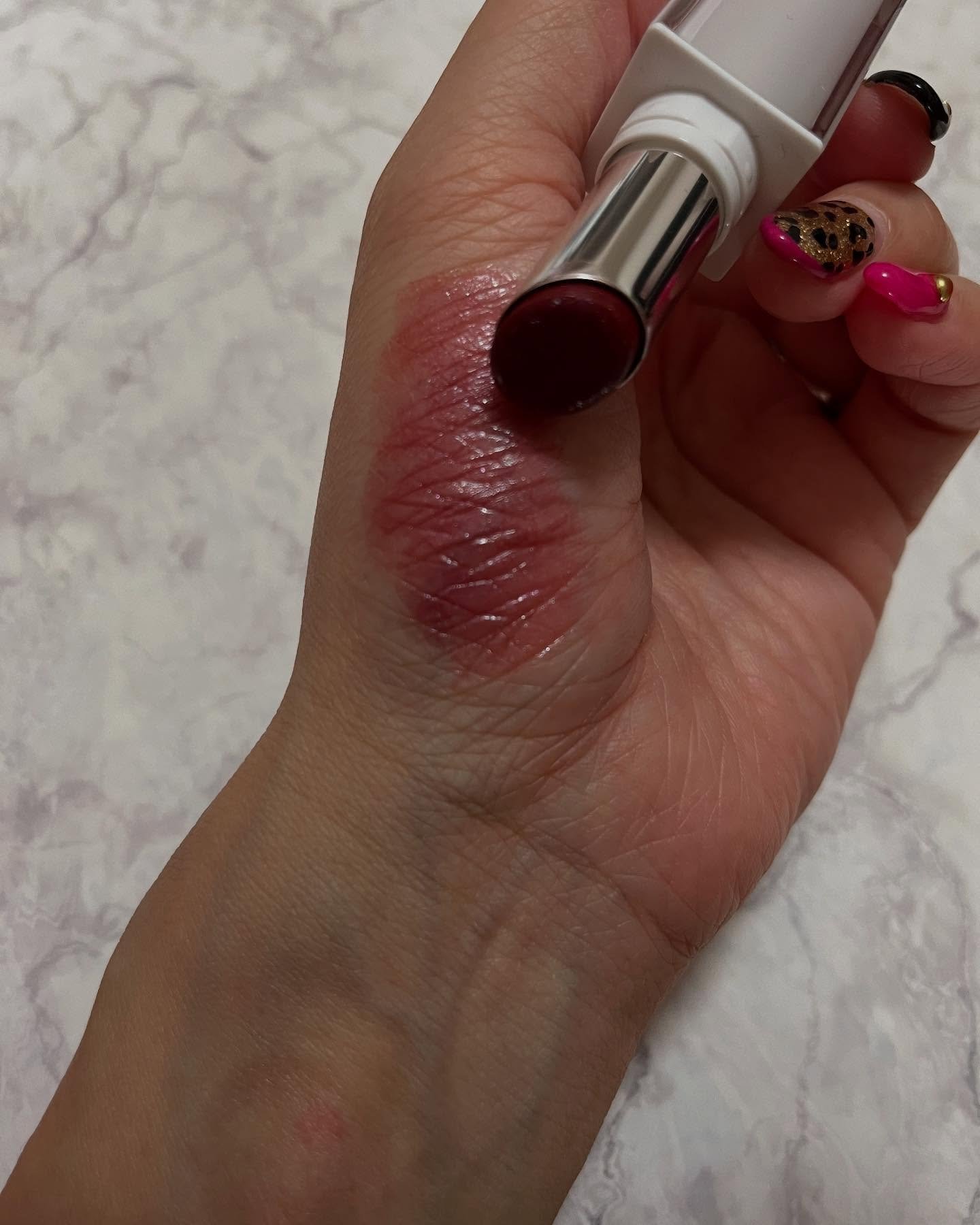 キヌケアヌード グリーム/shu uemura/口紅を使ったクチコミ（2枚目）