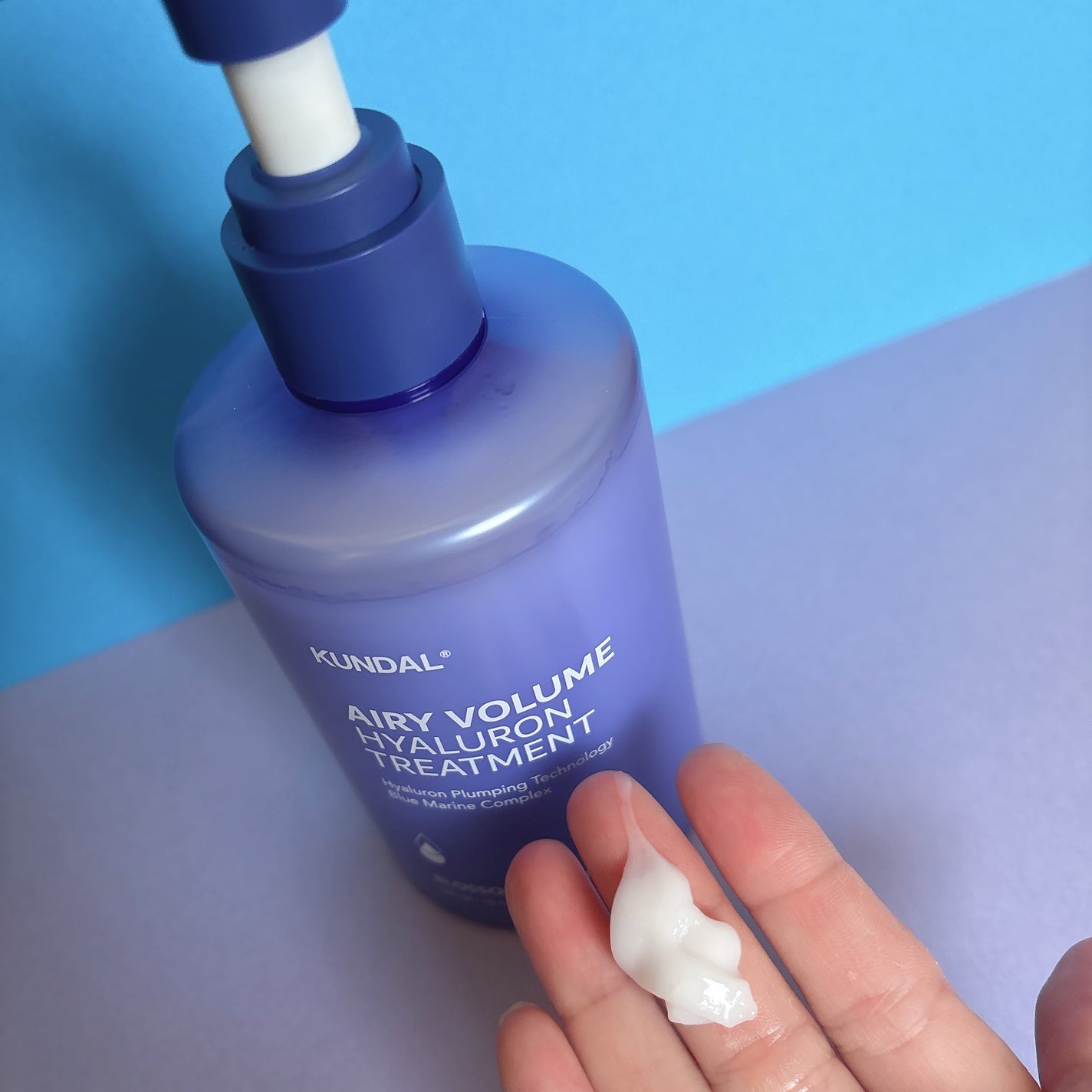クンダル エアリーボリュームヒアルロンシャンプー/トリートメント/KUNDAL/市販シャンプーを使ったクチコミ(3枚目)