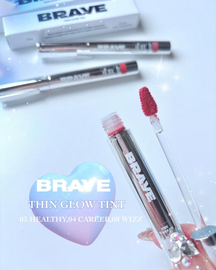 THIN GLOW TINT/BRAYE/口紅を使ったクチコミ(1枚目)