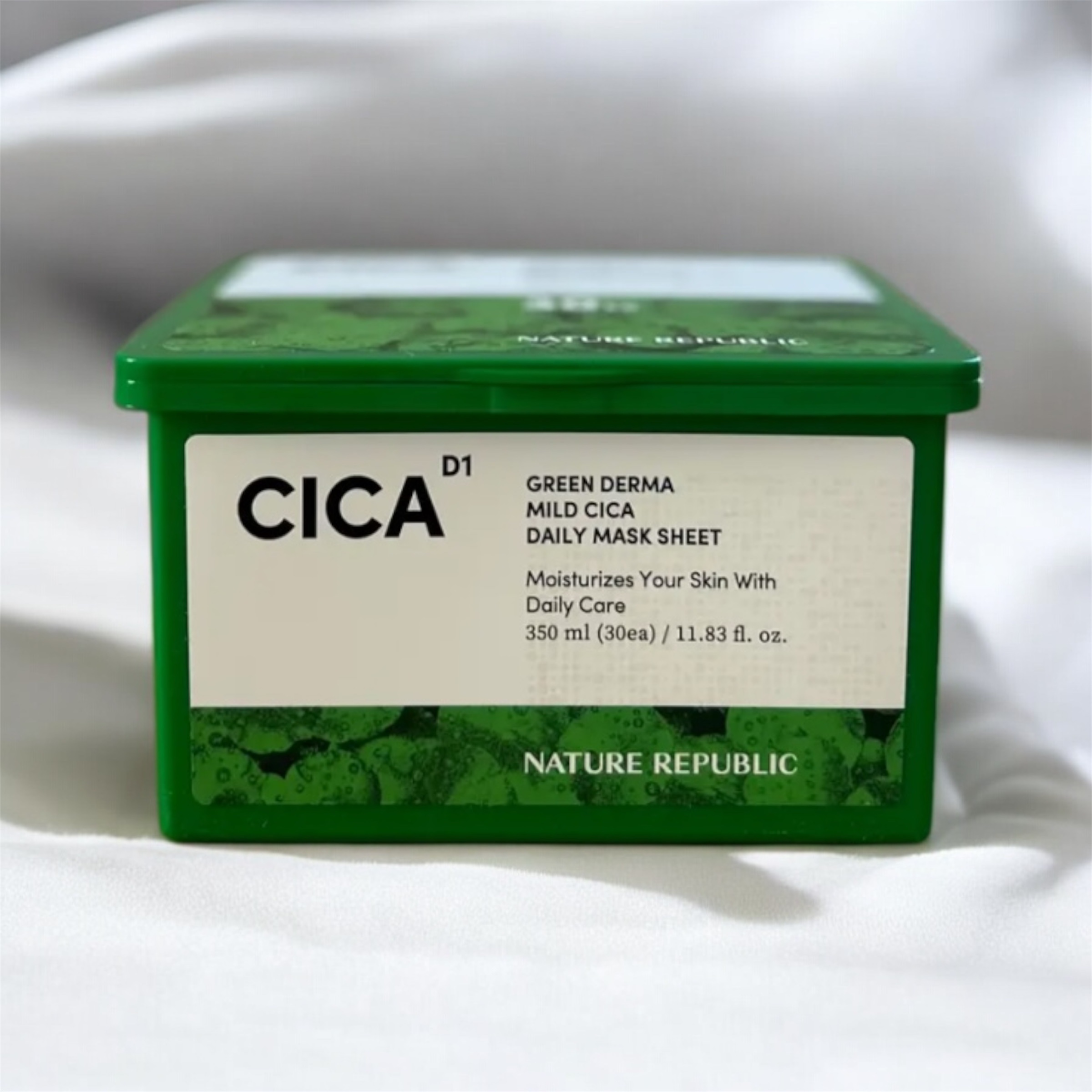 グリーンダーマCICA デイリーシートマスク 30枚(350mL)/ネイチャーリパブリック/シートマスク・パックを使ったクチコミ（2枚目）