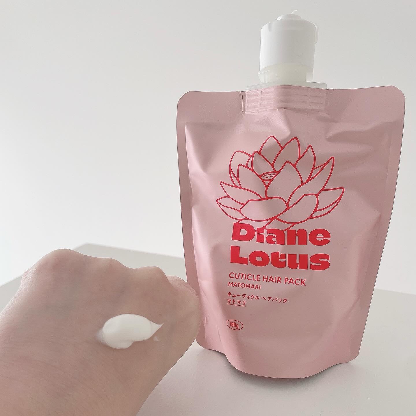 ロータス キューティクルヘアパック まとまり ティー＆シトラスの香り/ダイアン/ヘアマスク・ヘアパックを使ったクチコミ（2枚目）