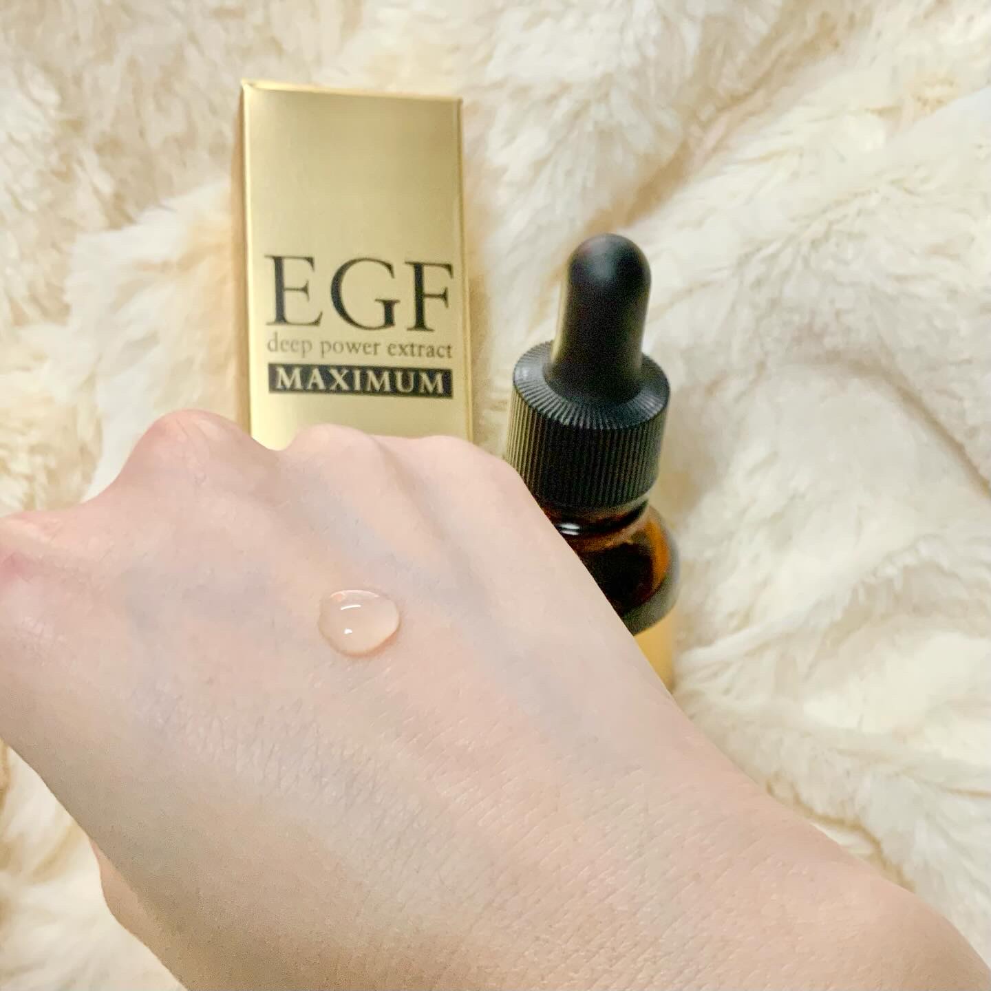 EGF ディープパワーエキス マキシマム /EGF/美容液を使ったクチコミ（3枚目）