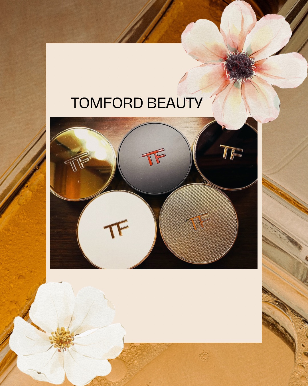 シェイド アンド イルミネイト ファンデーション SPF45 ソフト ラディアンス クッション コンパクト 1.3 ヌード アイボリー/TOM FORD BEAUTY/リキッドファンデーションを使ったクチコミ（1枚目）