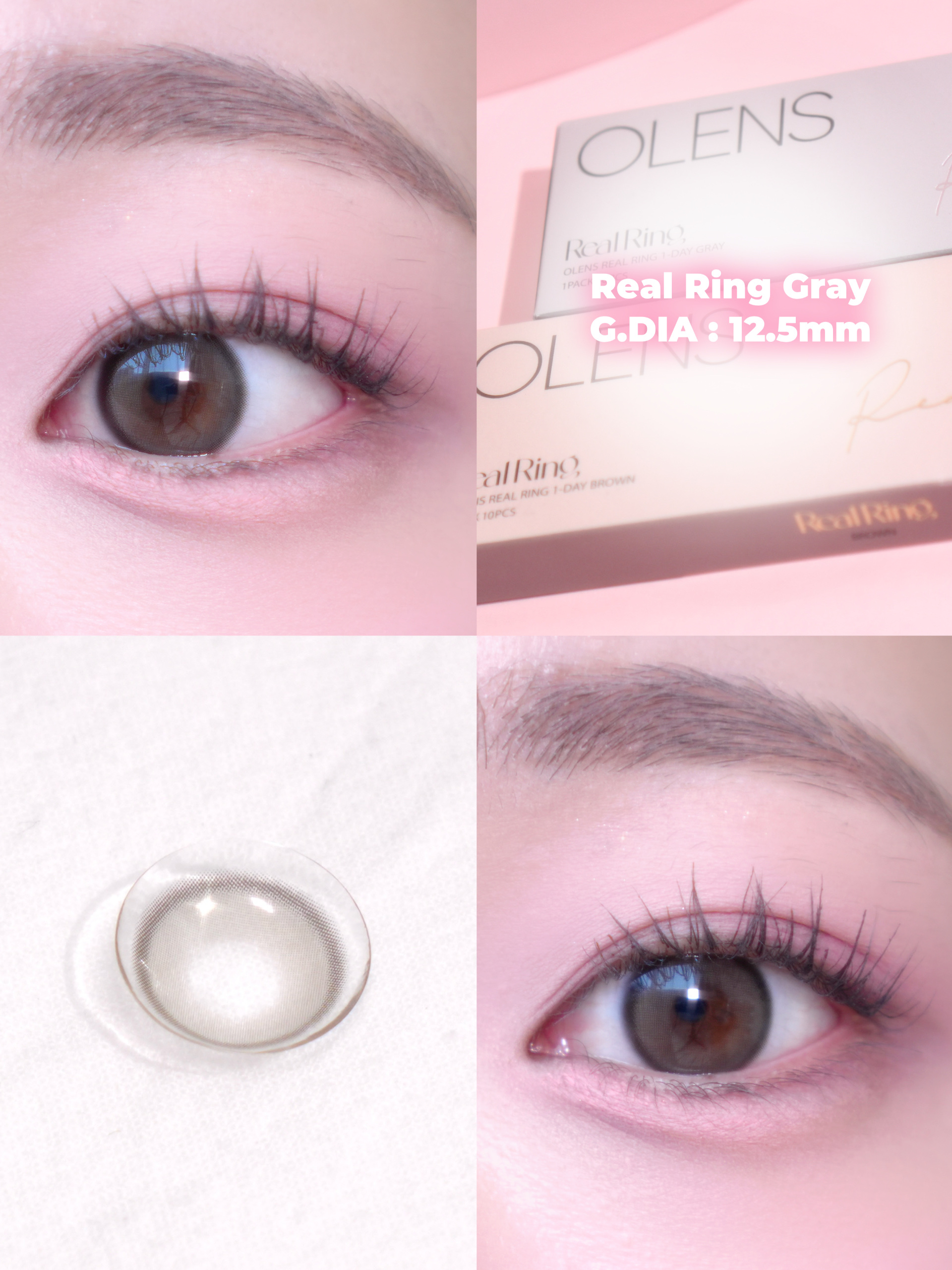 Real Ring 1day/OLENS/ワンデー（１DAY）カラコンを使ったクチコミ（2枚目）