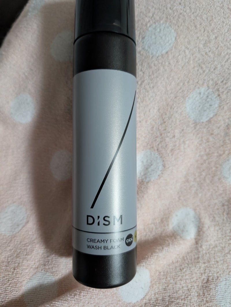 ディズム クリーミーフォームウォッシュ ブラック/DISM/泡洗顔を使ったクチコミ（1枚目）