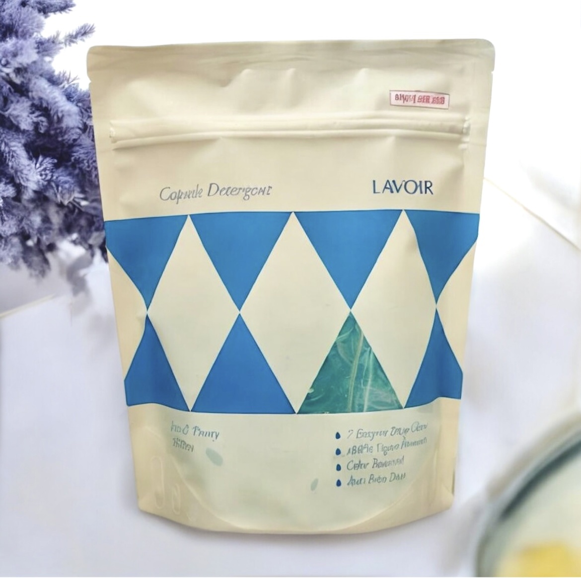 ヴィーガン部屋干しカプセル洗濯洗剤/LAVOIR/洗濯洗剤を使ったクチコミ（1枚目）