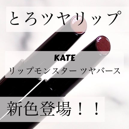 ケイト リップモンスター ツヤバース/KATE/口紅を使ったクチコミ(1枚目)