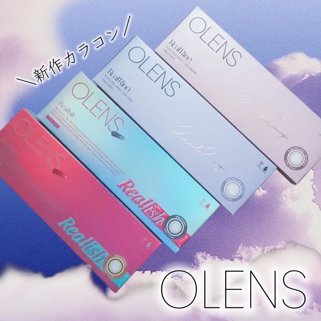 Real Ring 1day/OLENS/ワンデー(1DAY)カラコンを使ったクチコミ(1枚目)