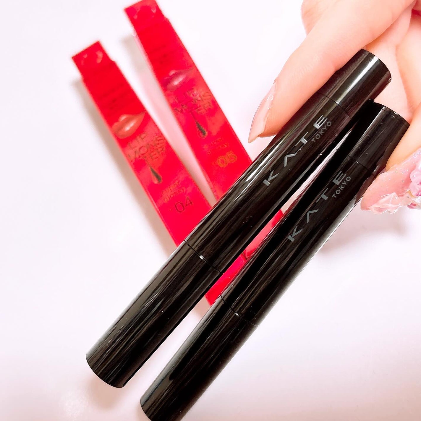 ケイト リップモンスター ツヤバース/KATE/口紅を使ったクチコミ(2枚目)