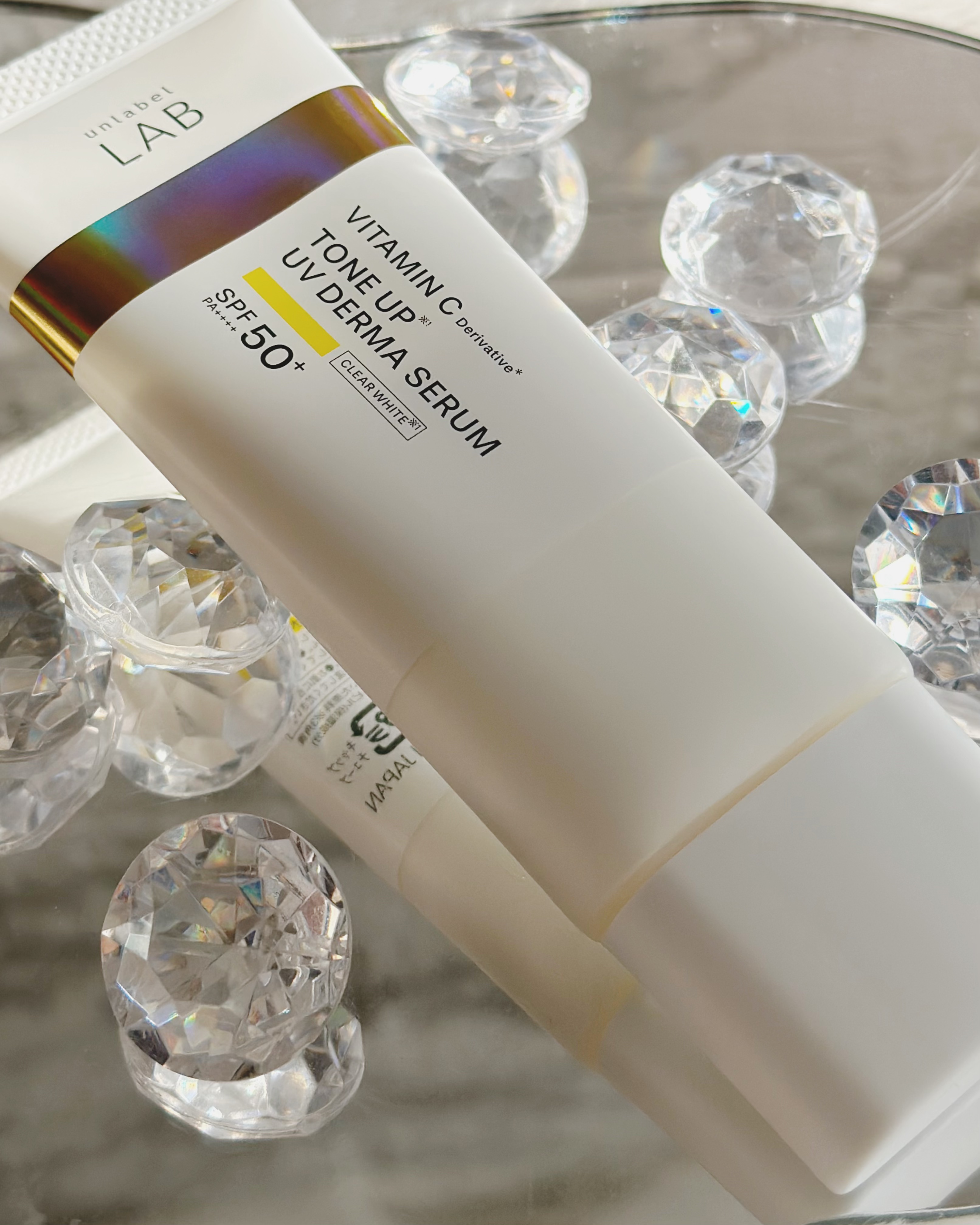 アンレーベル ラボ V トーンアップ UVセラム/unlabel/日焼け止めクリームを使ったクチコミ（3枚目）