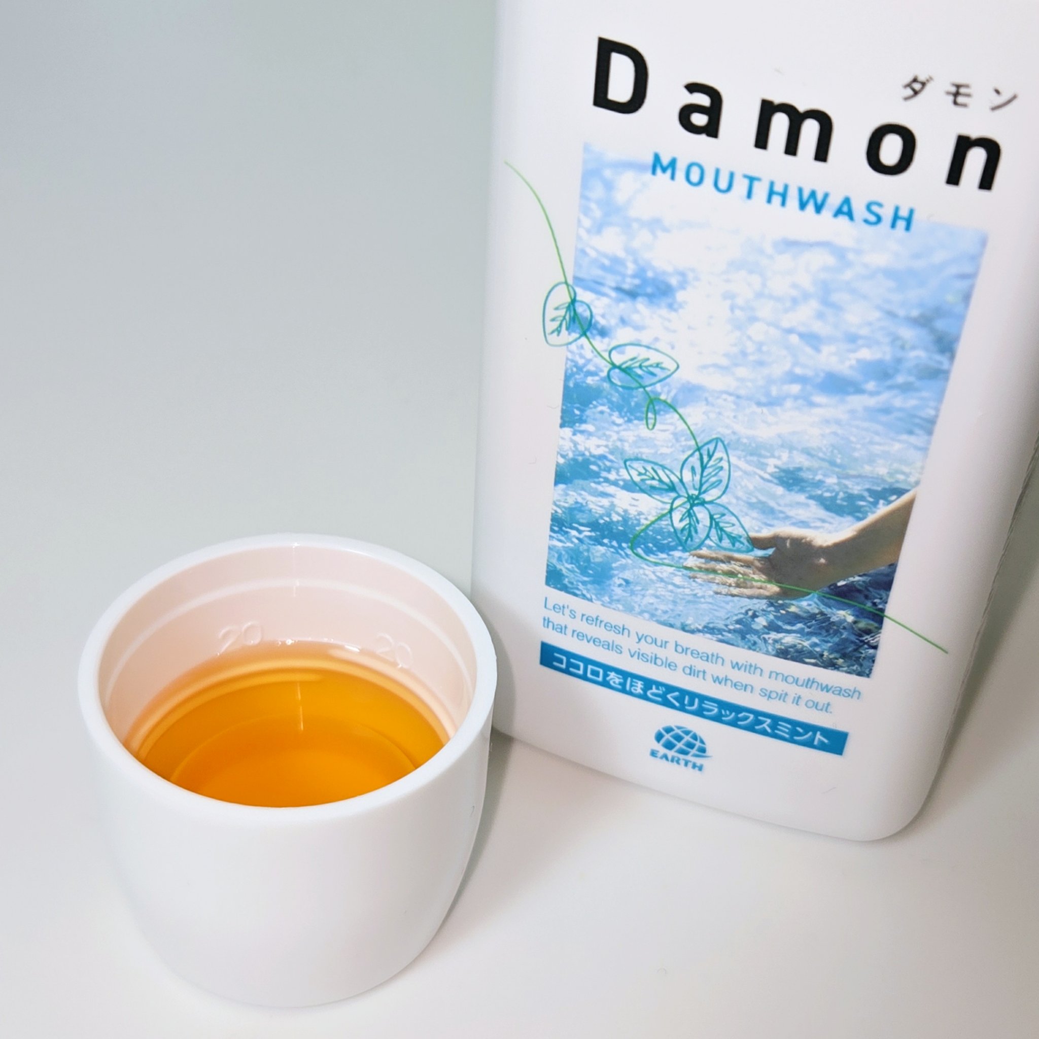 ダモン リラックスミント/Damon/マウスウォッシュ・スプレーを使ったクチコミ（1枚目）
