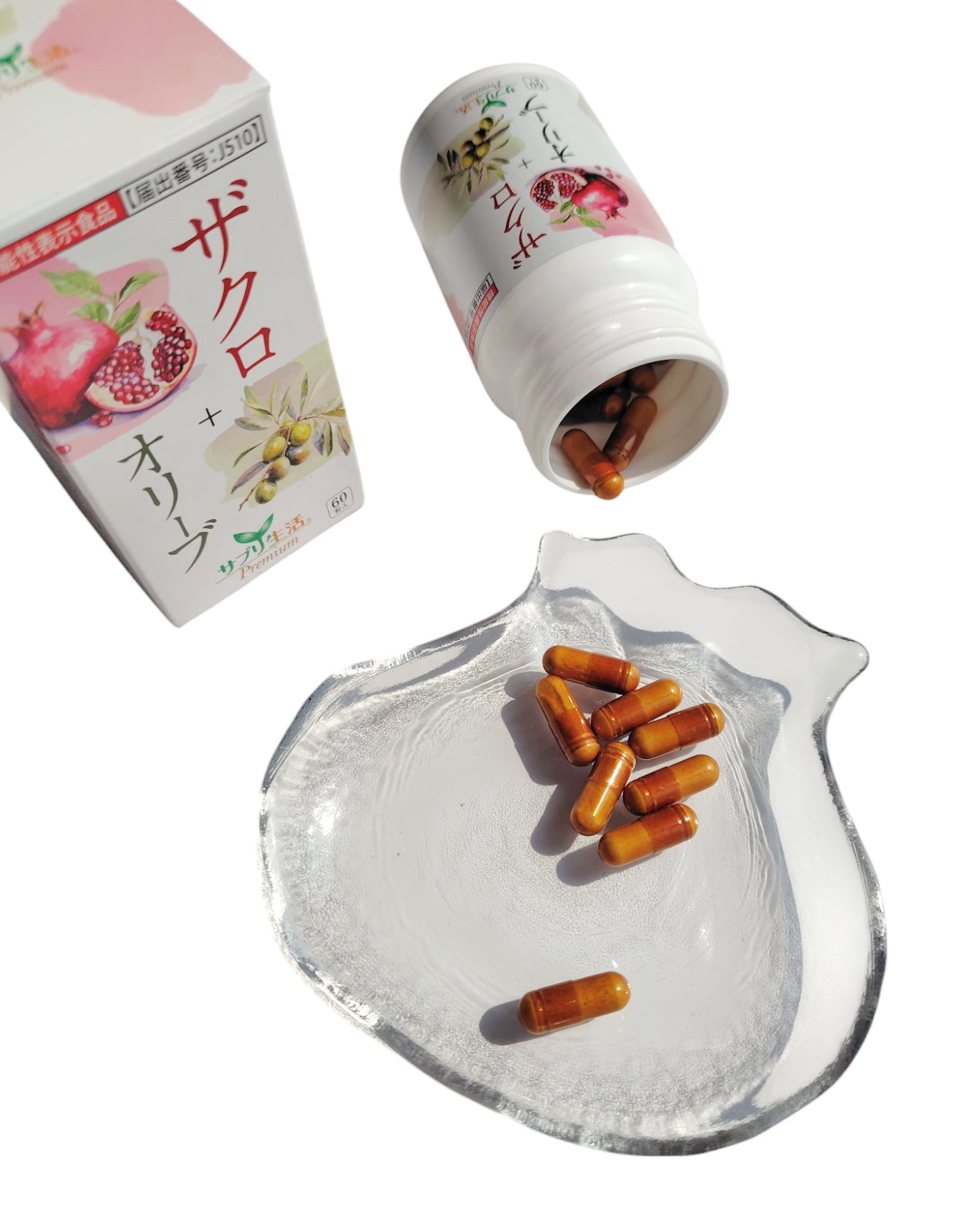 ザクロ+オリーブ/さぽらいふ/健康サプリメントを使ったクチコミ（2枚目）