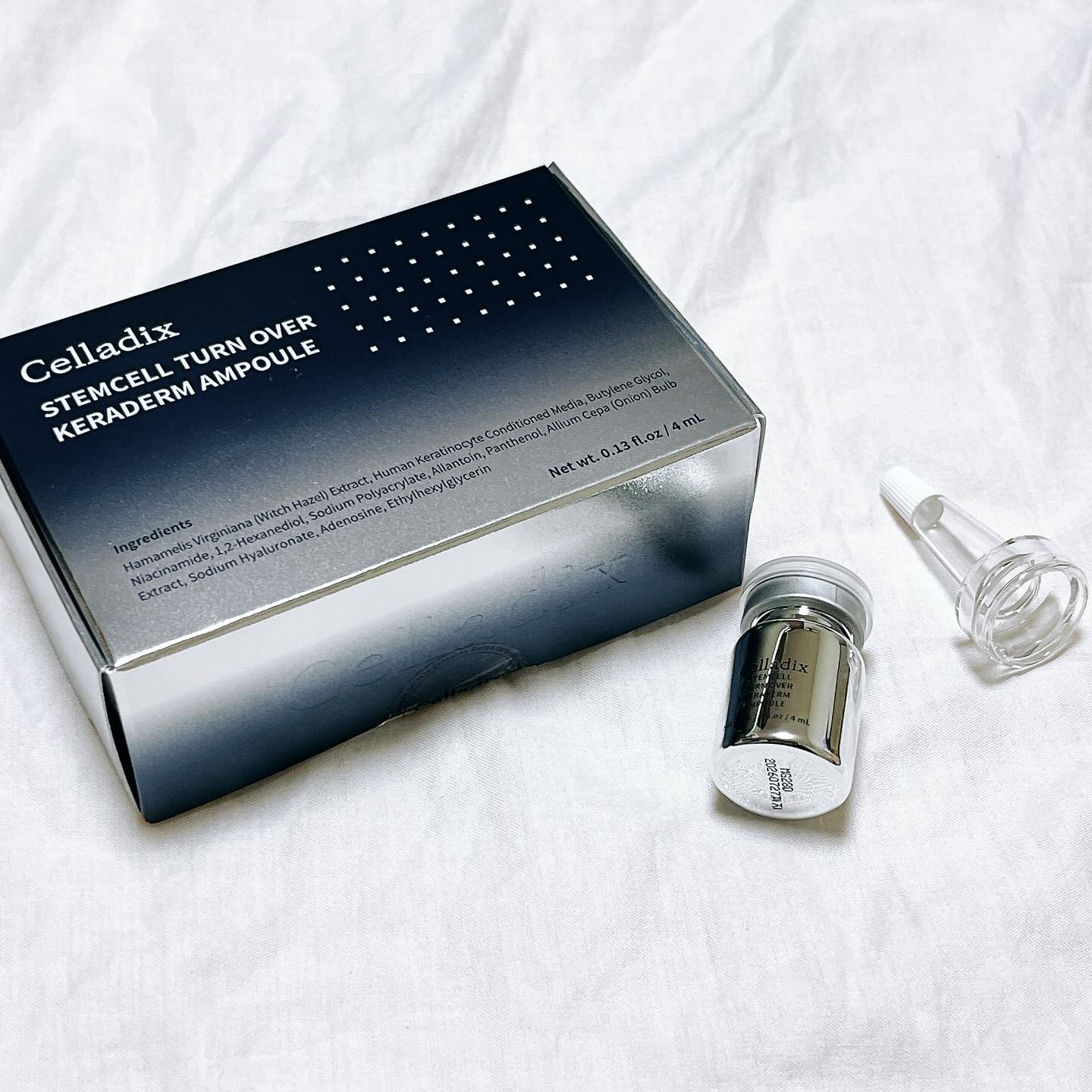 ステムセルターンオーバー ケラダムアンプル/Celladix/美容液を使ったクチコミ（1枚目）