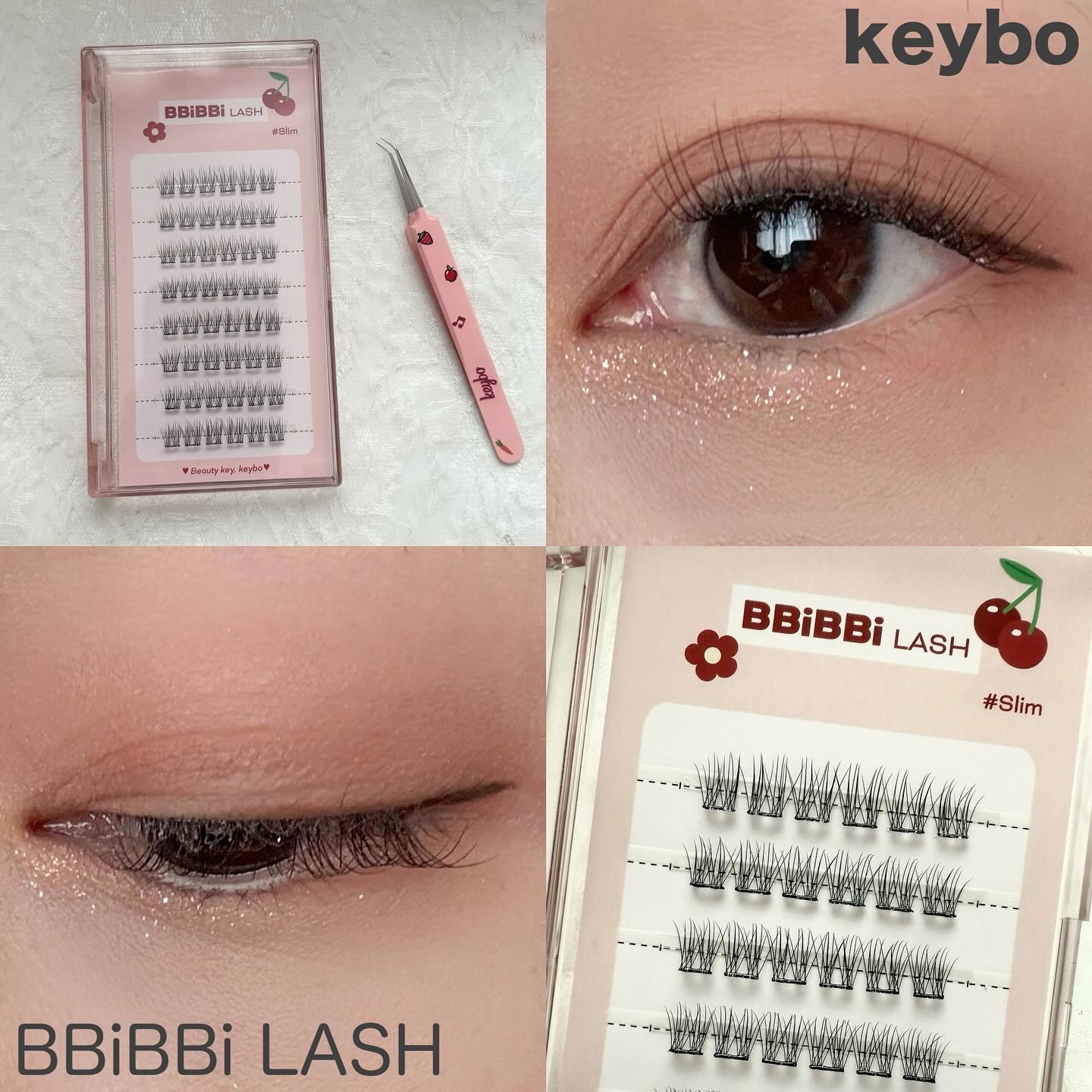 keybo BBiBBi LASH/keybo/つけまつげを使ったクチコミ（1枚目）