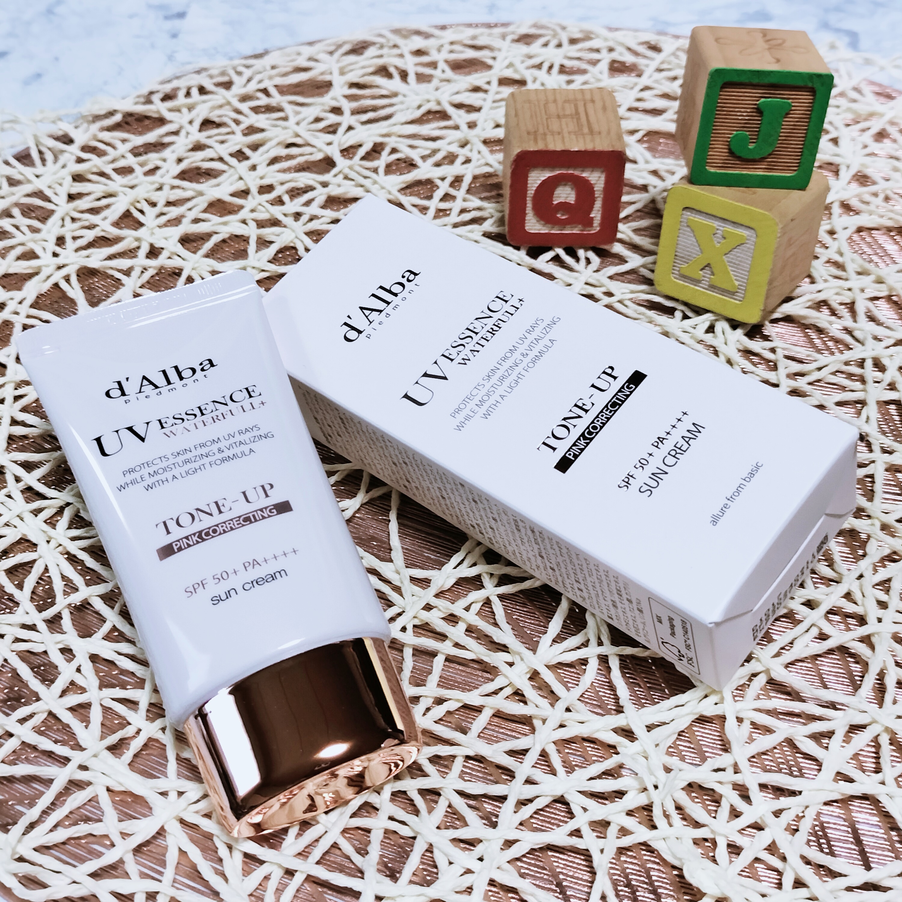 ウォータフルトーンアップサンクリーム/ダルバ/日焼け止めクリームを使ったクチコミ（1枚目）