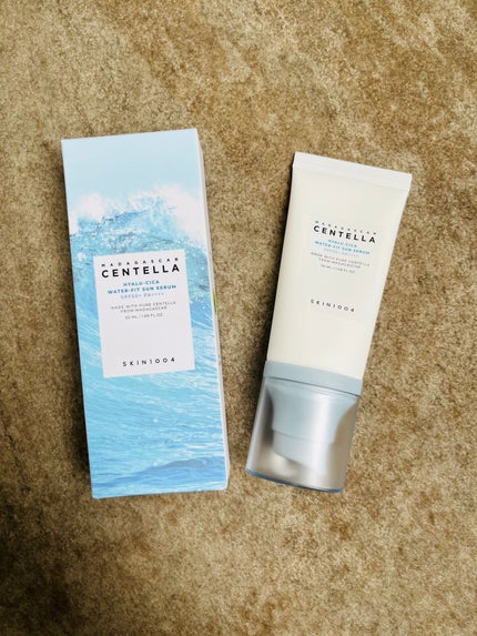 ヒアルーシカ ウォーターフィット サンセラム/SKIN1004/日焼け止めローションを使ったクチコミ(1枚目)